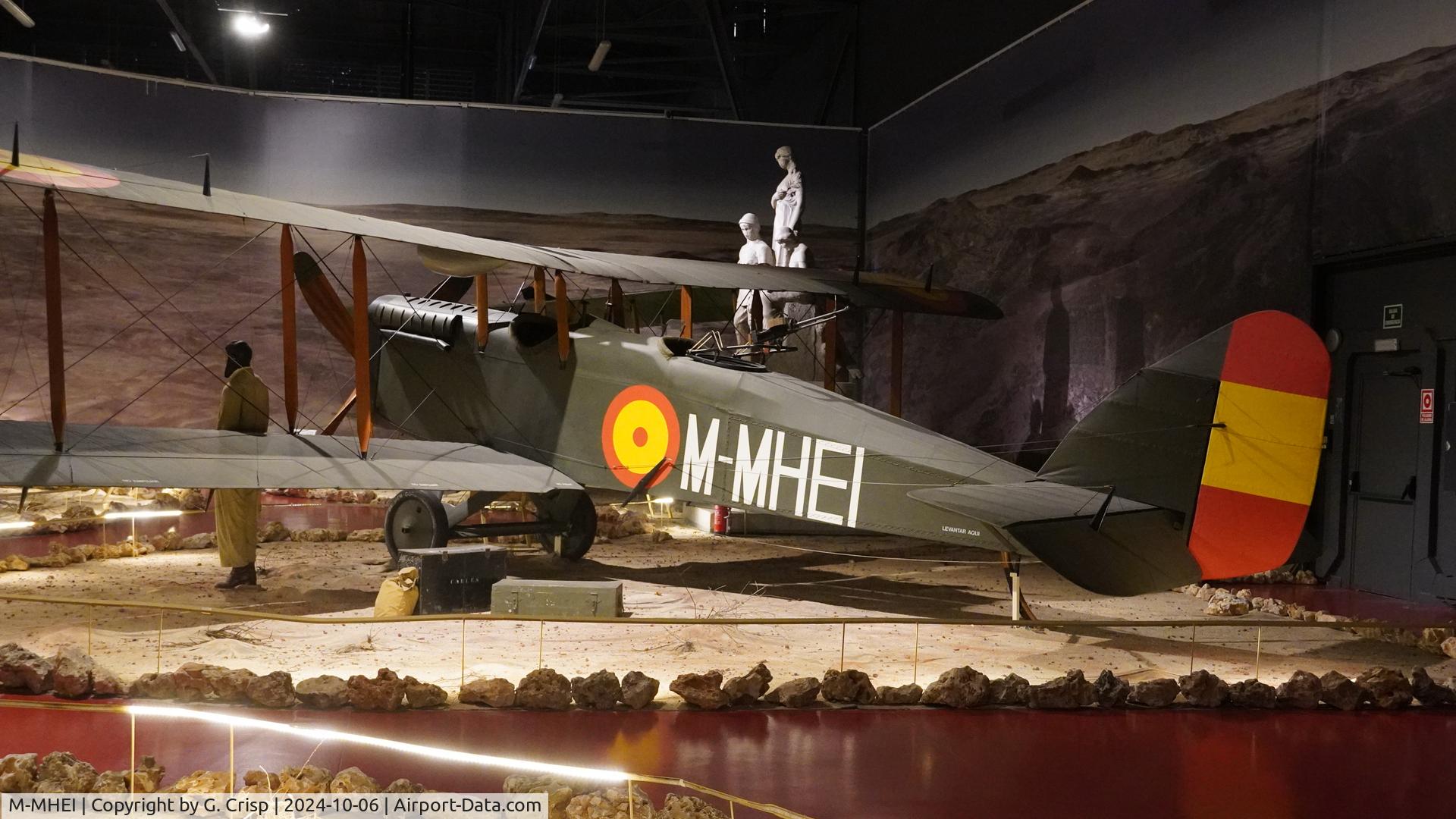 M-MHEI, De Havilland DH.4 Replica C/N Not found M-MHEI, Museo del Aire y del Espacio, Cuatro Vientos, Madrid, Spain