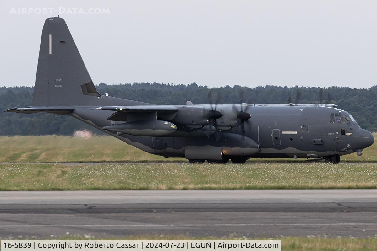 16-5839, 2017 Lockheed Martin MC-130J-30 Commando II C/N 382-5839, Mildenhall