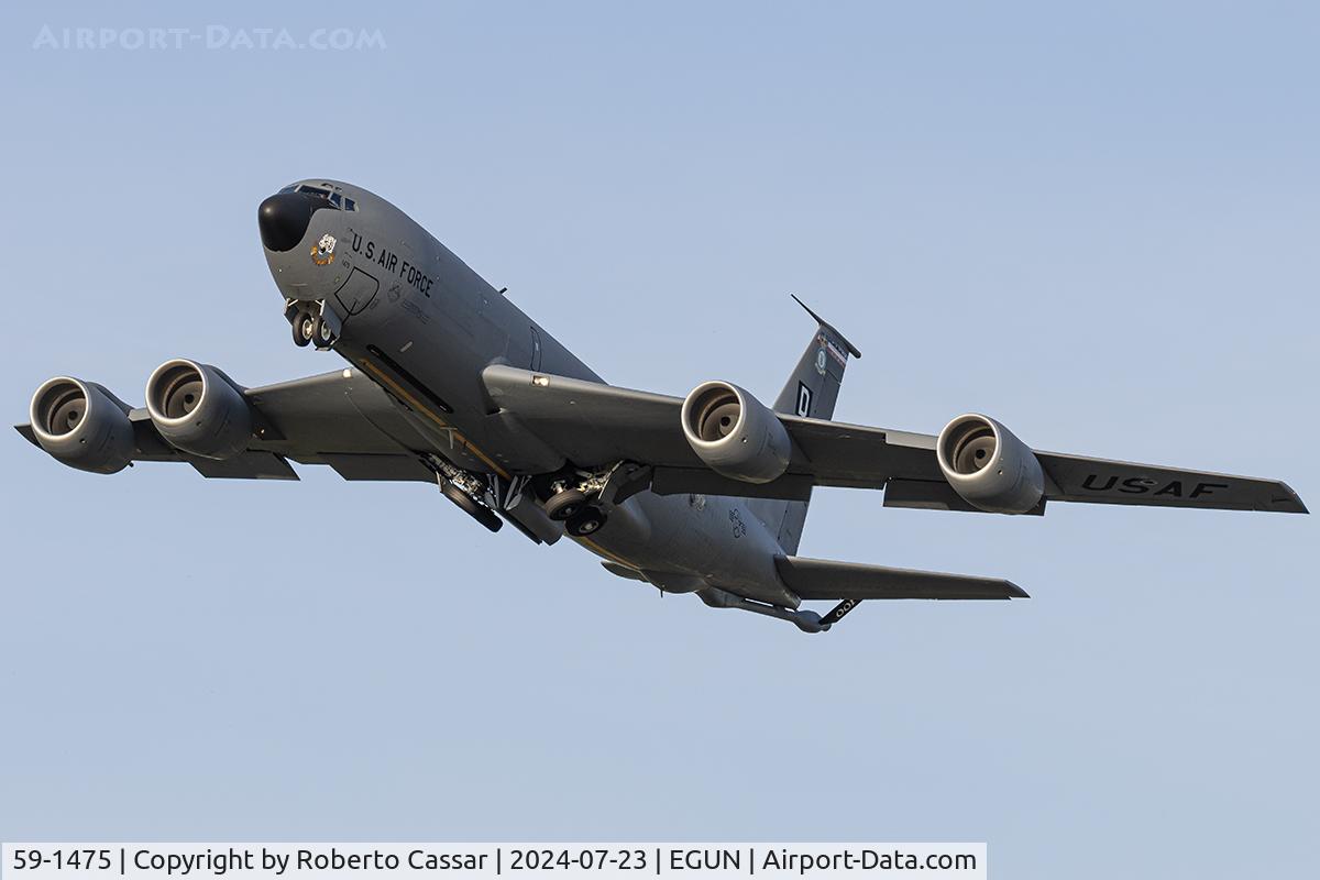 59-1475, 1959 Boeing KC-135R Stratotanker C/N 17963, Mildenhall