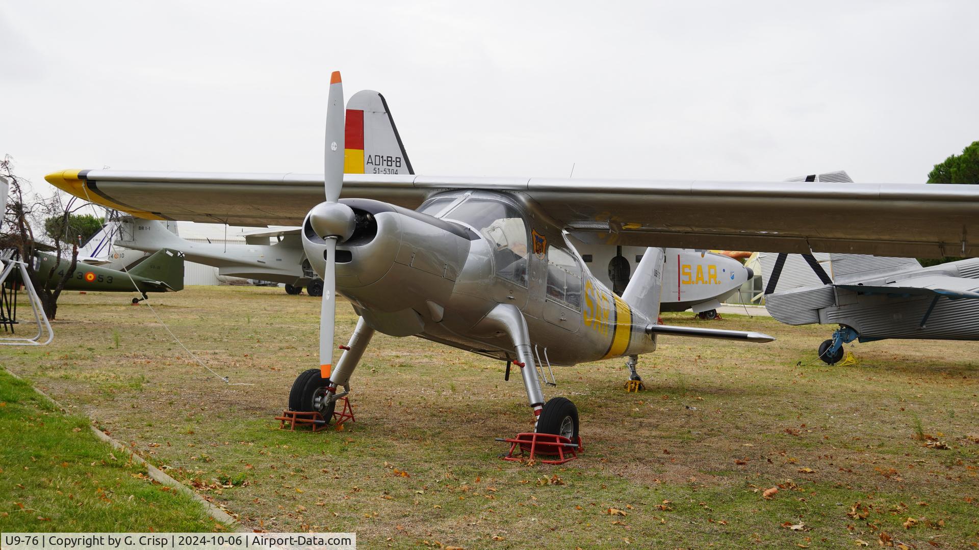 U9-76, Dornier Do-27B-5 C/N 400, Museo del Aire y del Espacio, Cuatro Vientos, Madrid, Spain