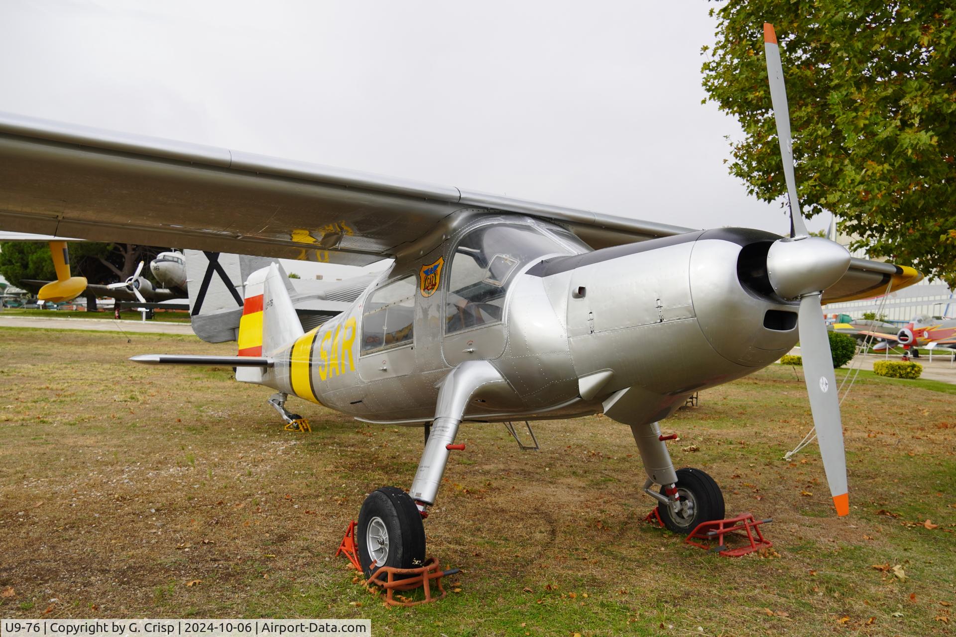 U9-76, Dornier Do-27B-5 C/N 400, Museo del Aire y del Espacio, Cuatro Vientos, Madrid, Spain