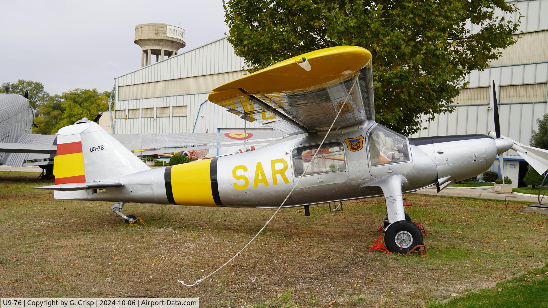 U9-76, Dornier Do-27B-5 C/N 400, Museo del Aire y del Espacio, Cuatro Vientos, Madrid, Spain