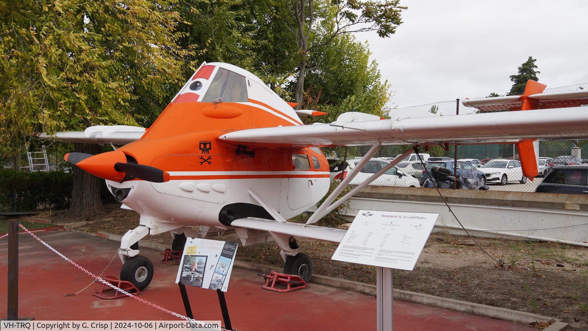 VH-TRQ, Transavia PL-12T-320 Airtruk C/N G-783, Museo del Aire y del Espacio, Cuatro Vientos, Madrid, Spain