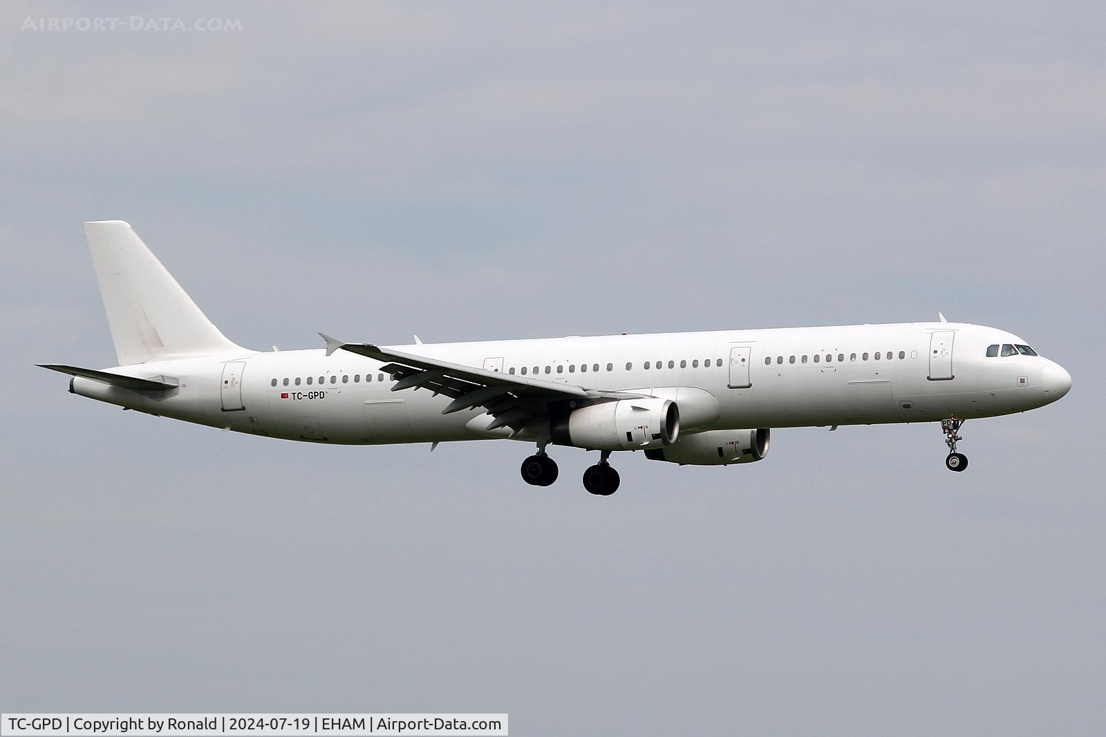 TC-GPD, Airbus A321-231 C/N 03322, at eham