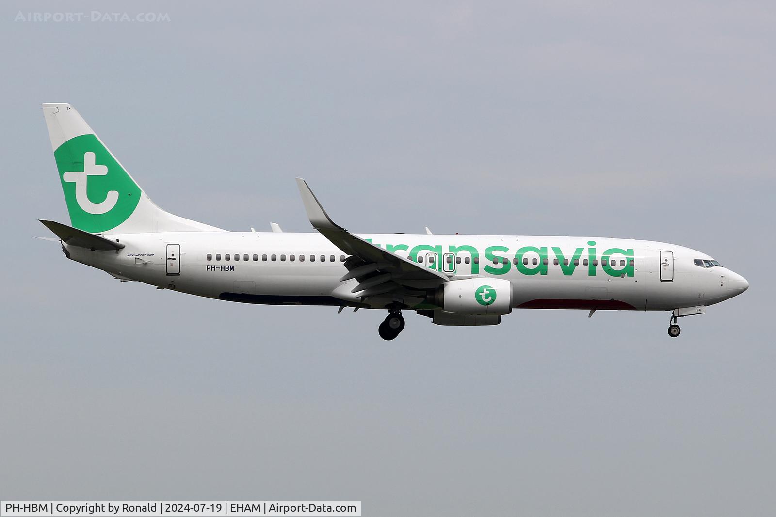 PH-HBM, 2010 Boeing 737-82R C/N 40871, at eham