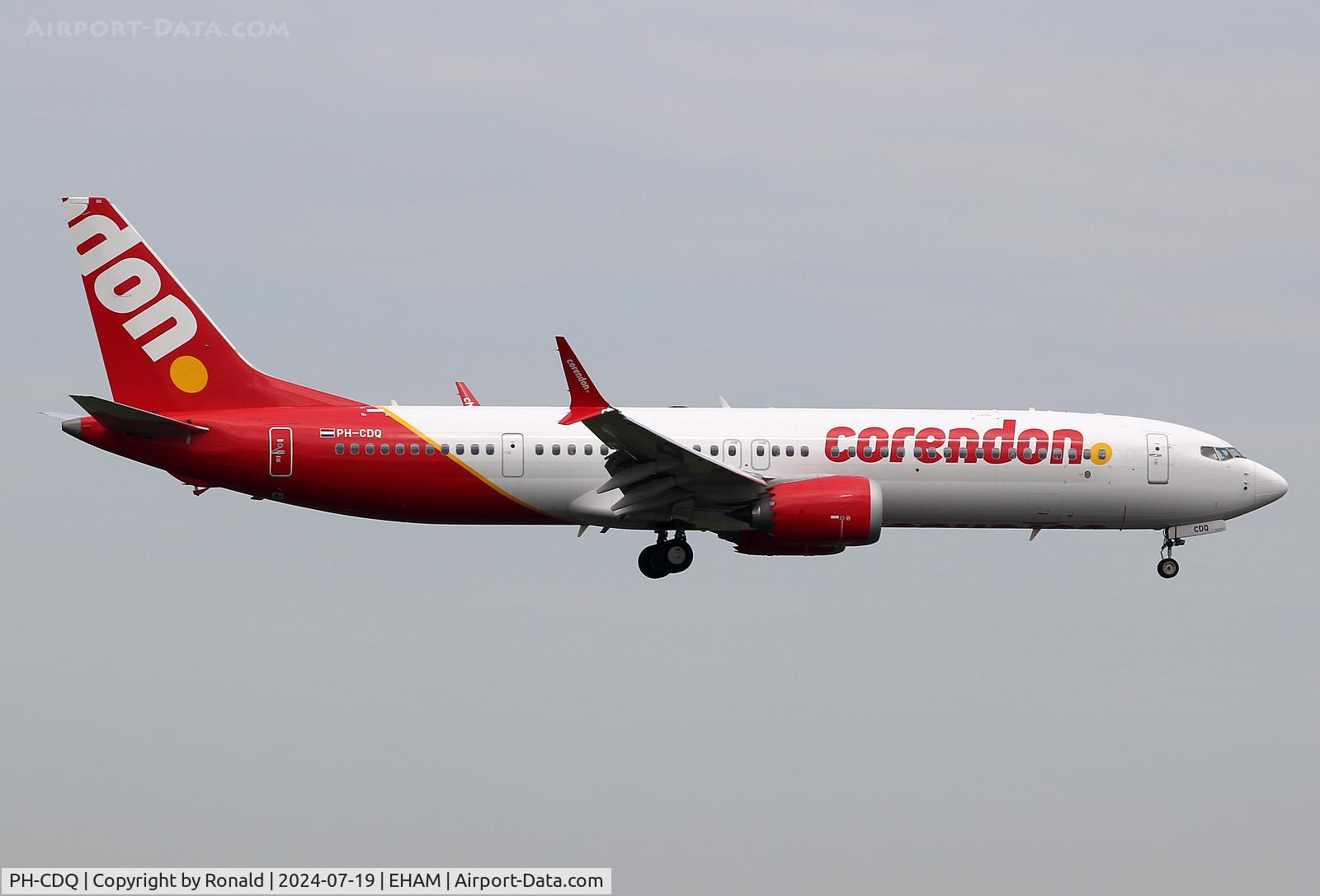 PH-CDQ, 2023 Boeing B-737-9 Max C/N 66347, at eham