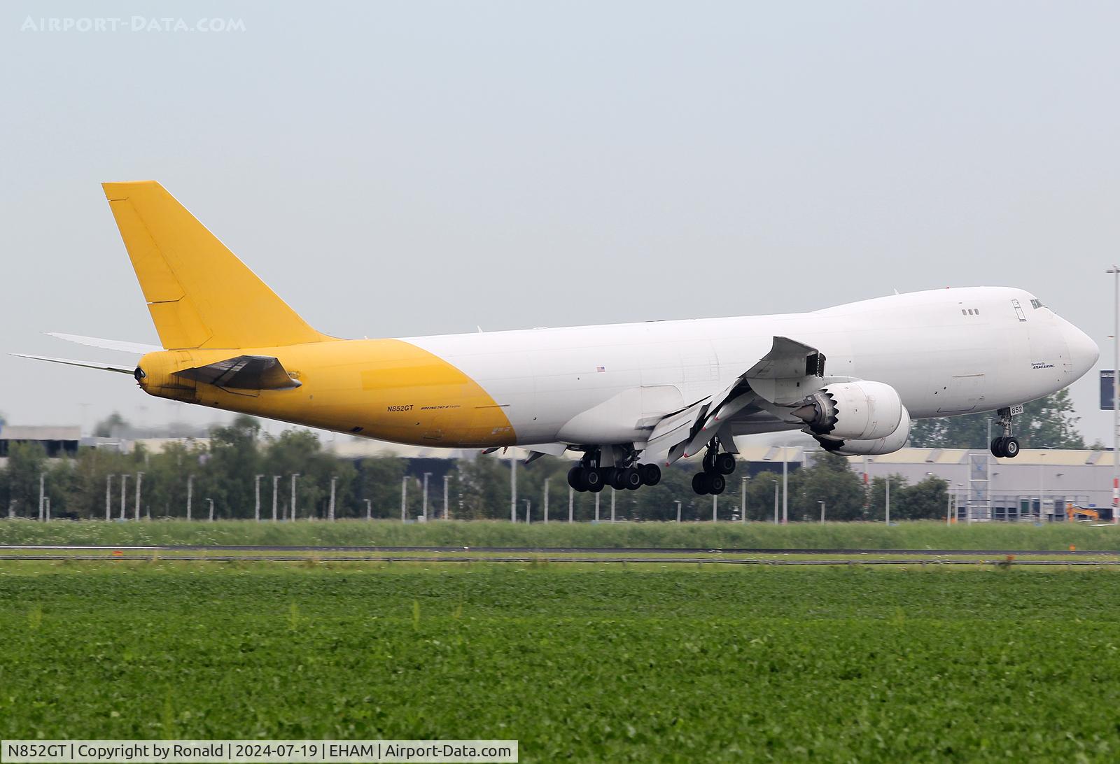 N852GT, 2012 Boeing 747-87UF C/N 37571, at eham