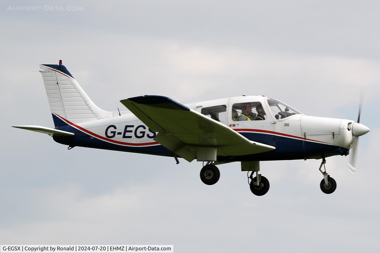 G-EGSX, 1978 Piper PA-28-161 Cherokee Warrior II C/N 28-7816500, at ehmz