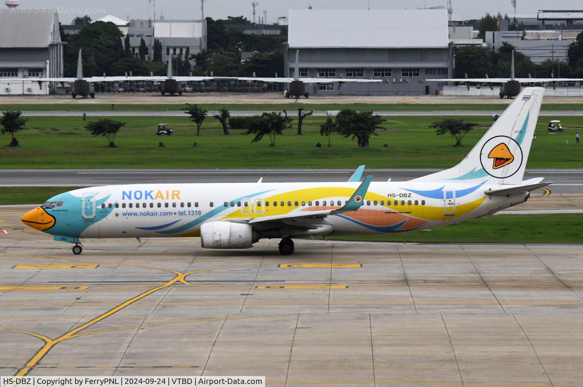 HS-DBZ, 2017 Boeing 737-800 C/N 61300, Nok  Air B738