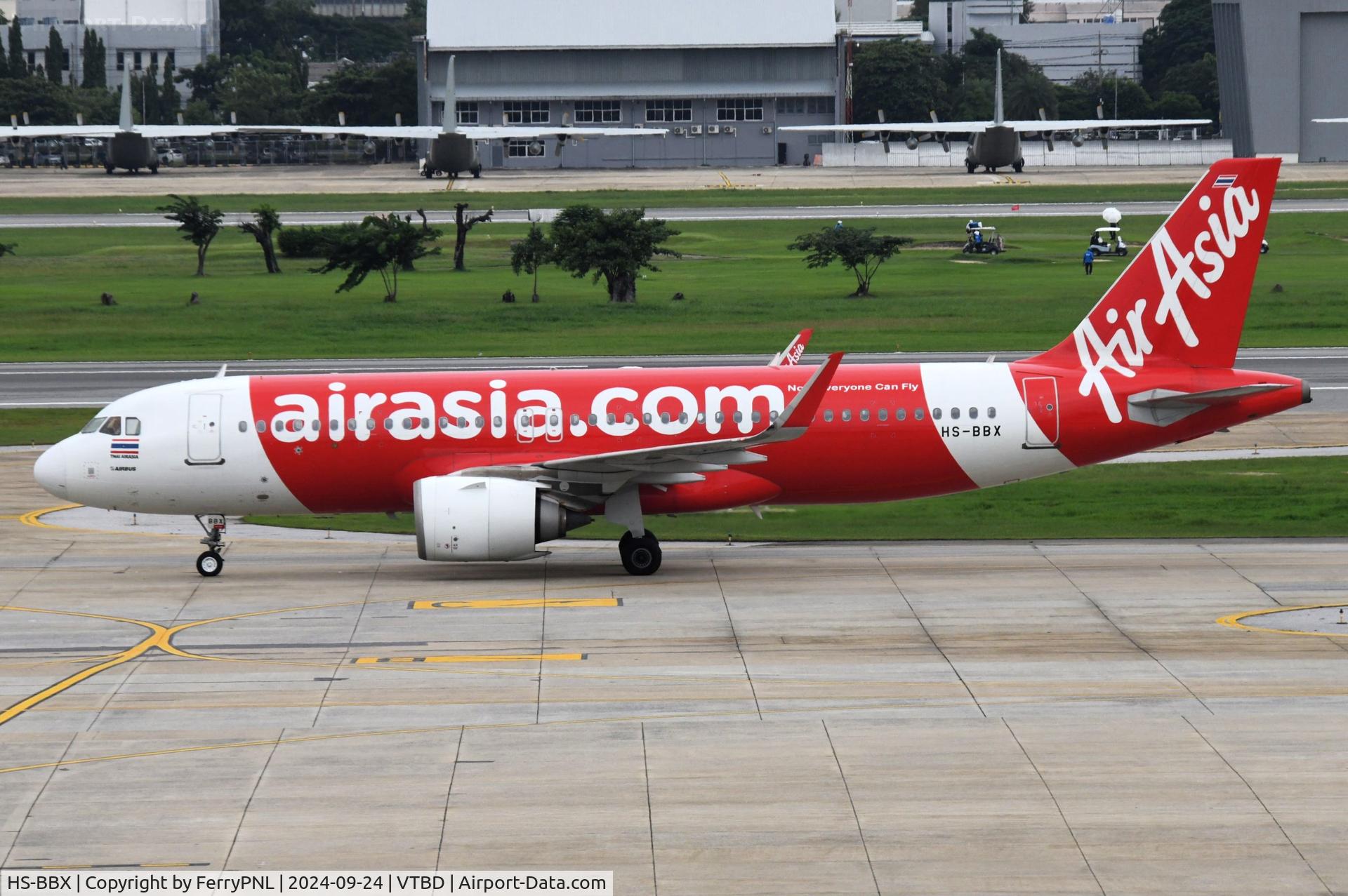HS-BBX, 2016 Airbus A320-251N C/N 7195, AirAsia A320 for departure