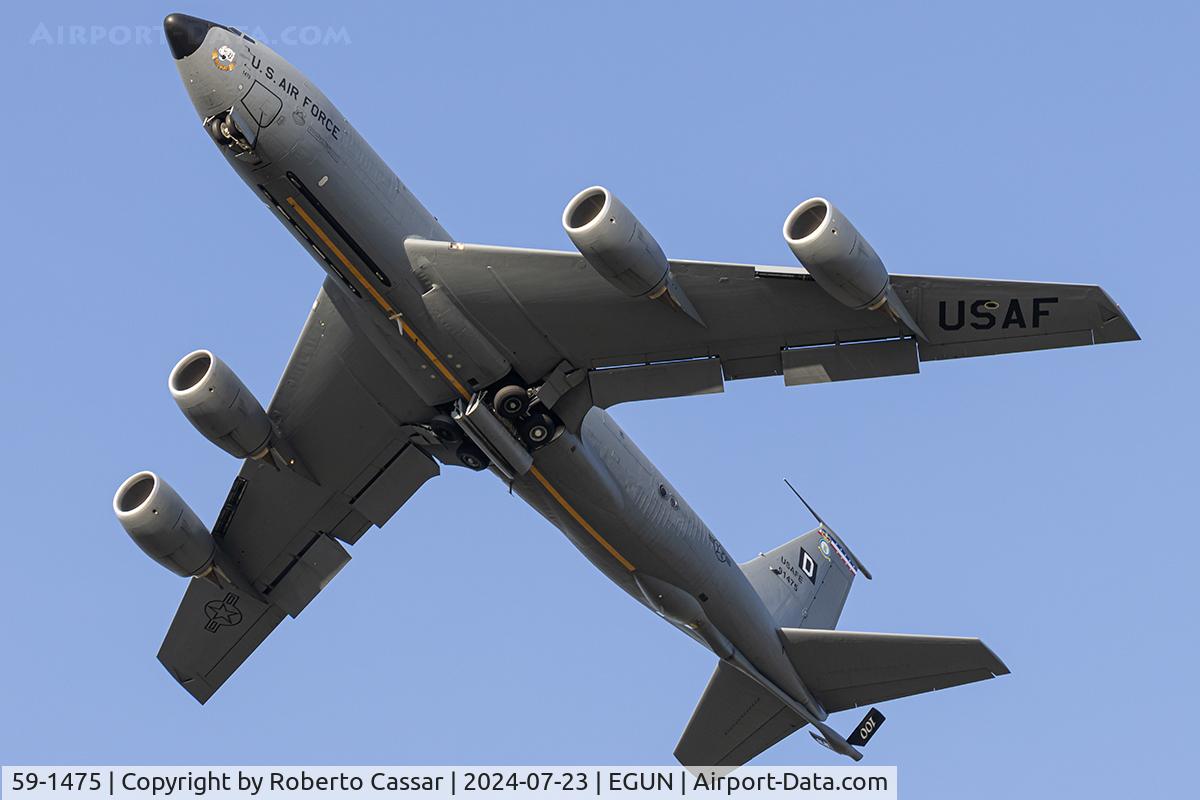 59-1475, 1959 Boeing KC-135R Stratotanker C/N 17963, Mildenhall