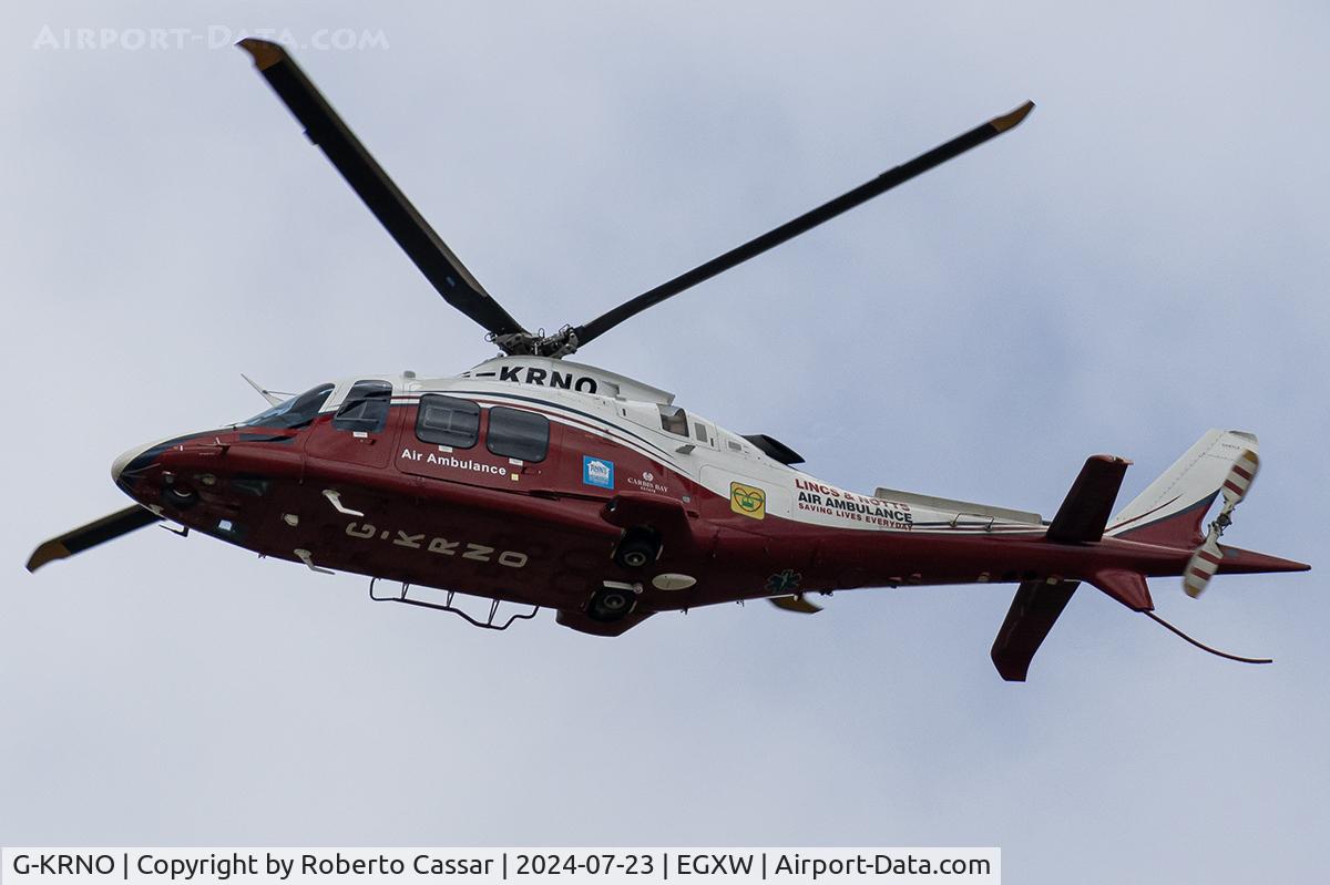 G-KRNO, 2013 AgustaWestland AW-109SP Grand New C/N 22298, Waddington