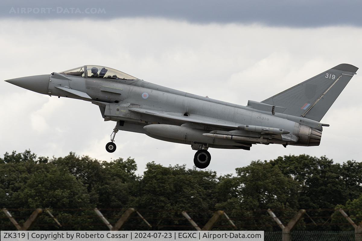 ZK319, Eurofighter EF-2000 Typhoon FGR.4 C/N BS080, Coningsby