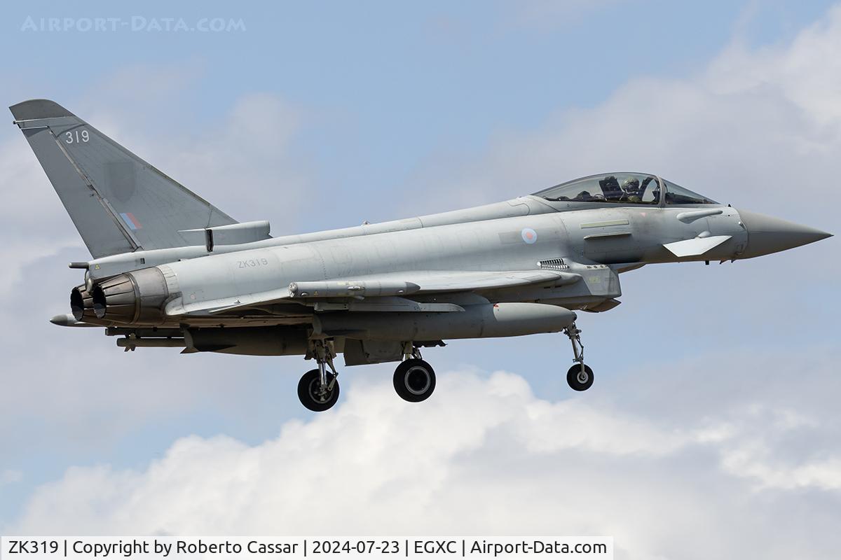 ZK319, Eurofighter EF-2000 Typhoon FGR.4 C/N BS080, Coningsby