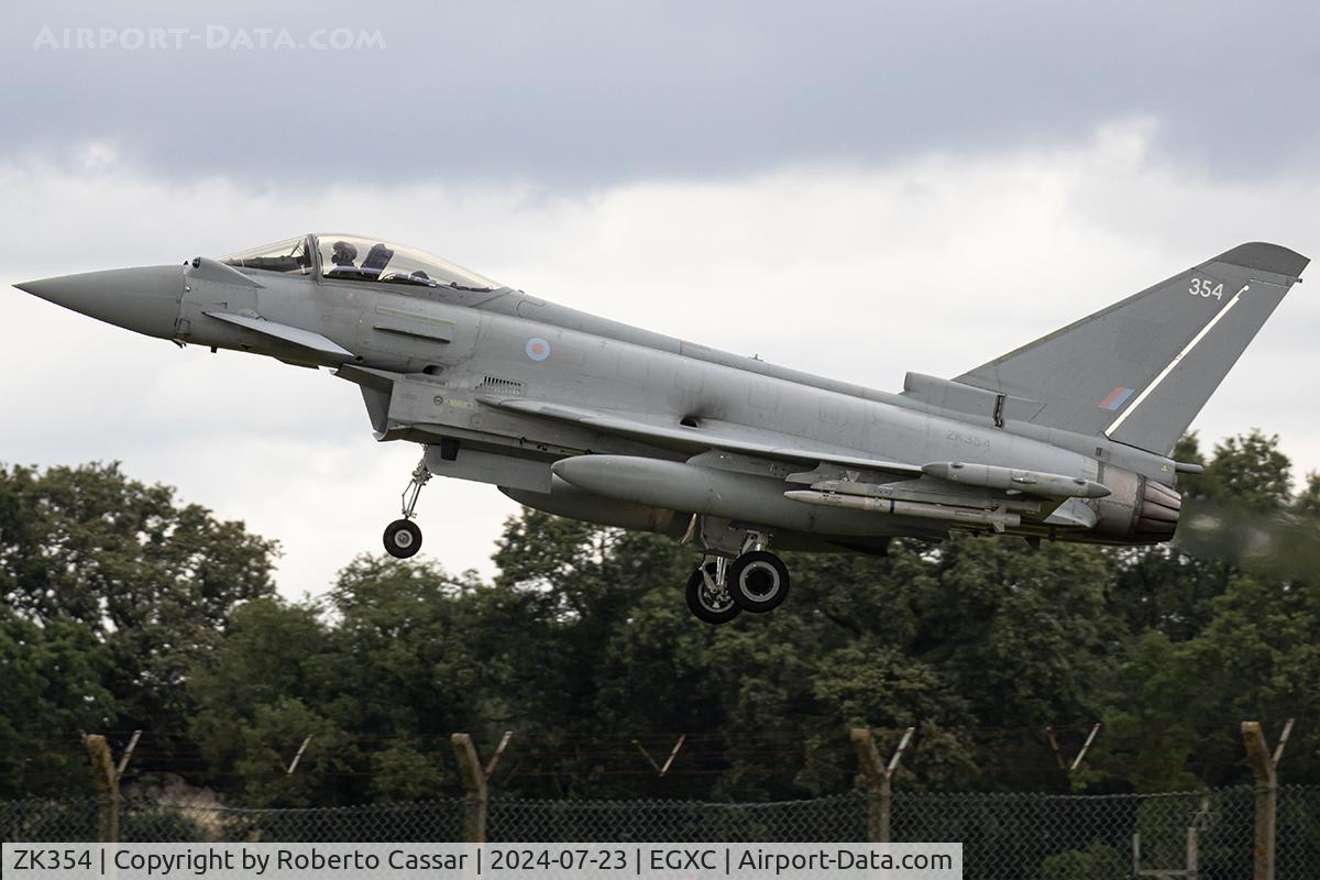 ZK354, 2013 Eurofighter EF-2000 Typhoon FGR4 C/N BS115/415, Coningsby