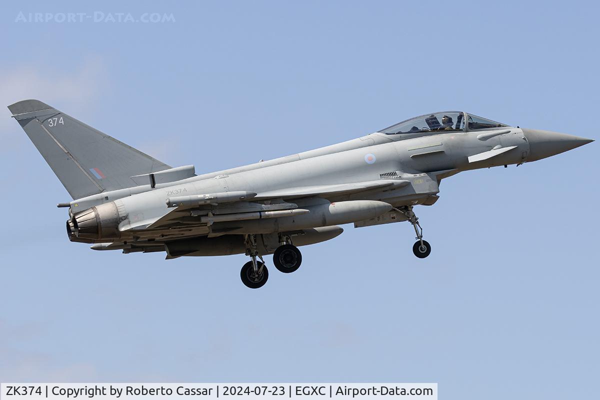 ZK374, Eurofighter Typhoon FGR.4 C/N 444/BS135, Coningsby