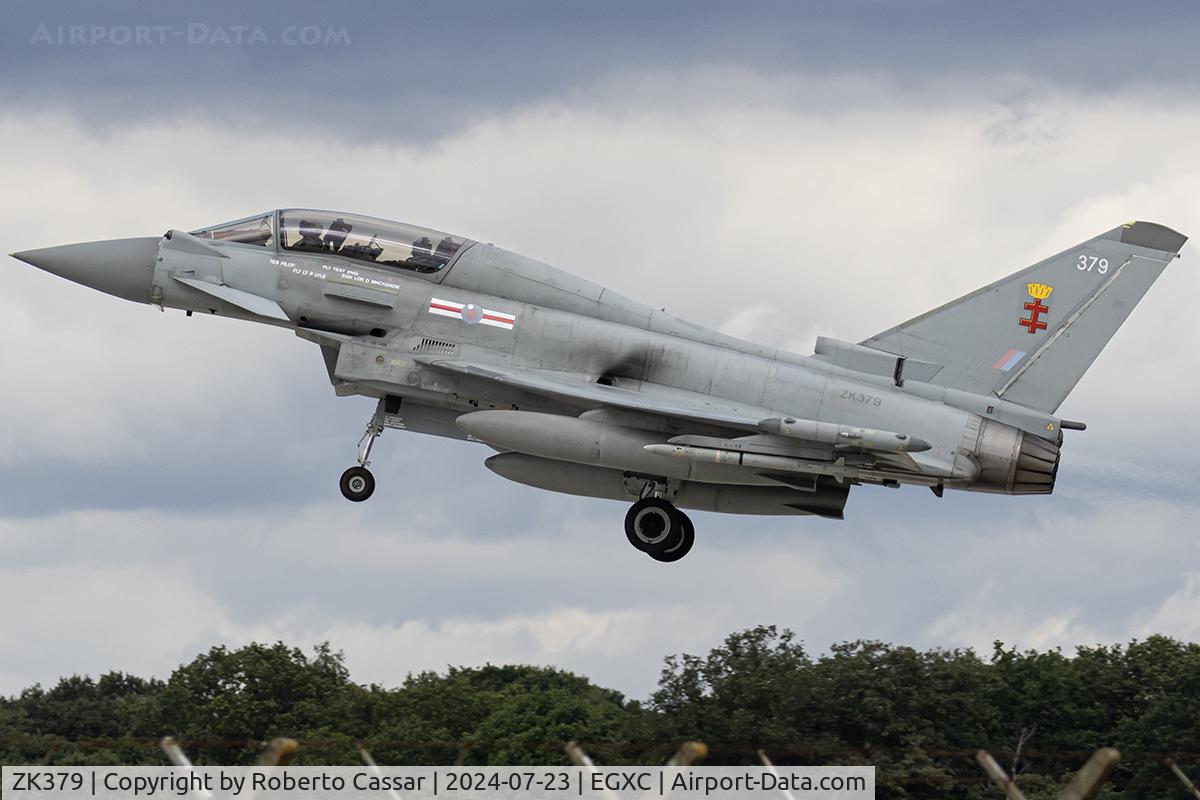 ZK379, 2010 Eurofighter EF-2000 Typhoon T.3 C/N BT024/249, Coningsby