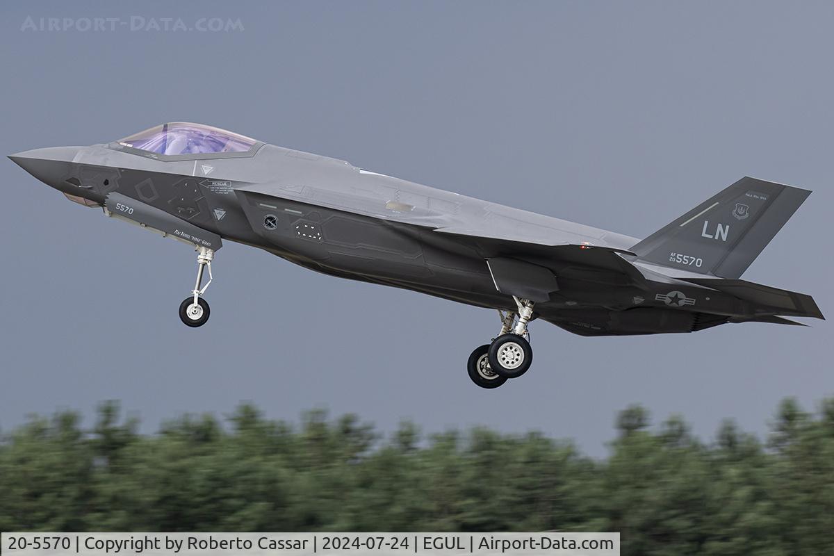 20-5570, Lockheed Martin F-35A Lightning II C/N AF-330, Lakenheath