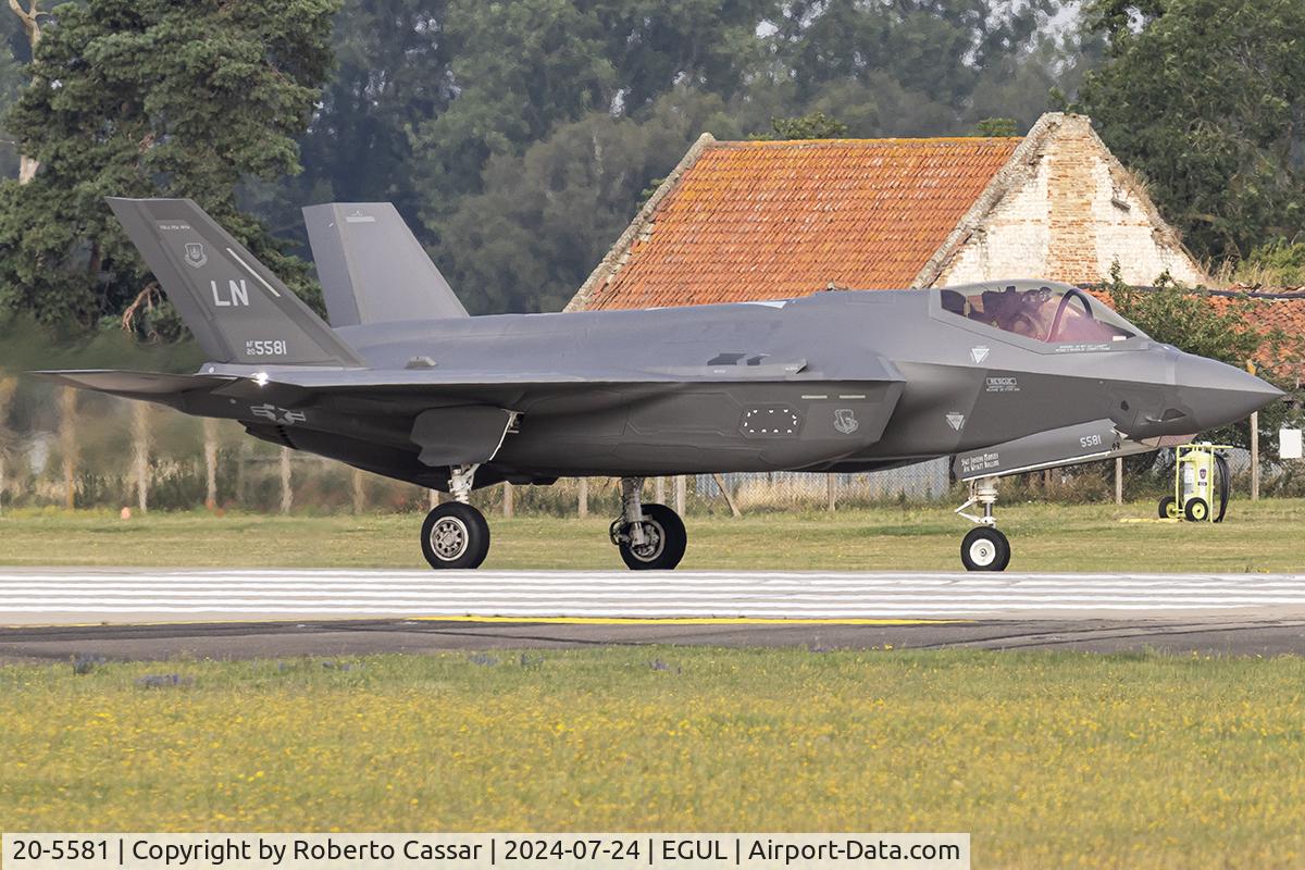 20-5581, Lockheed Martin F-35A Lightning II C/N AF-341, Lakenheath