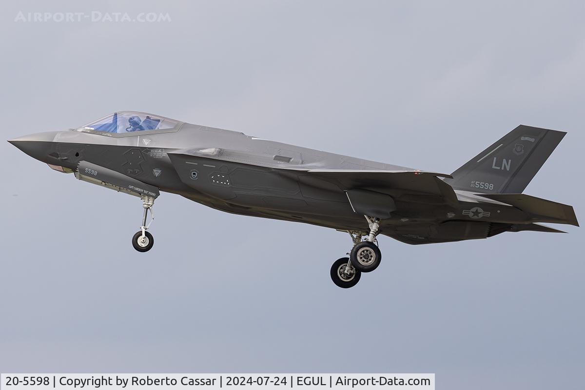 20-5598, Lockheed Martin F-35A Lightning II C/N AF-358, Lakenheath
