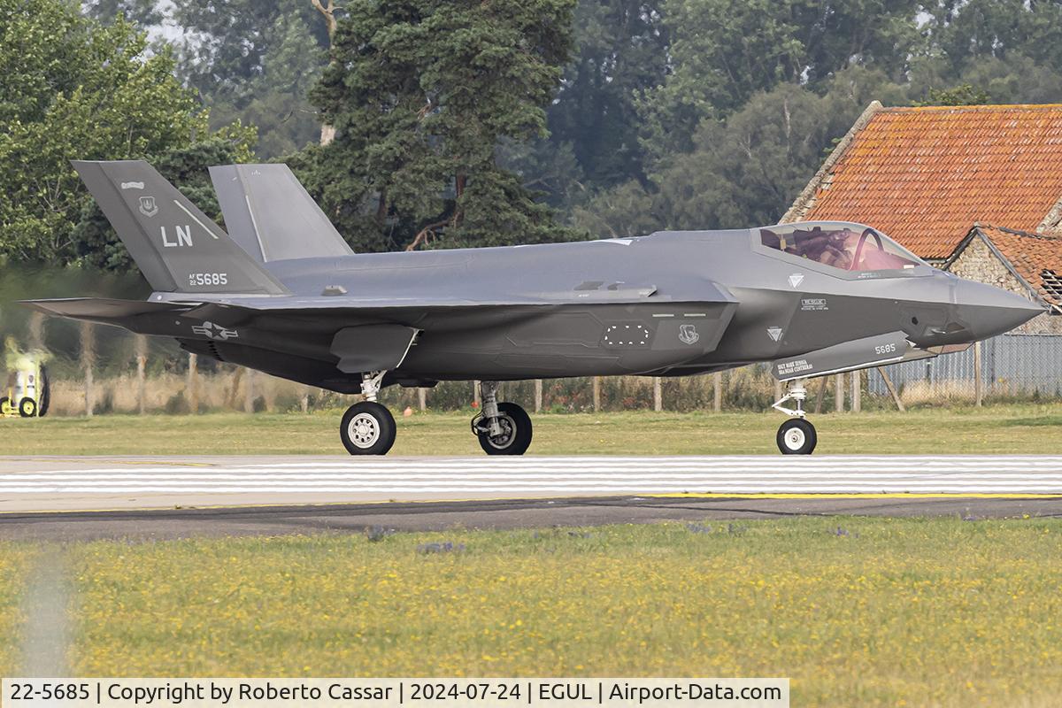 22-5685, Lockheed Martin F-35A Lightning II C/N AF-385, Lakenheath