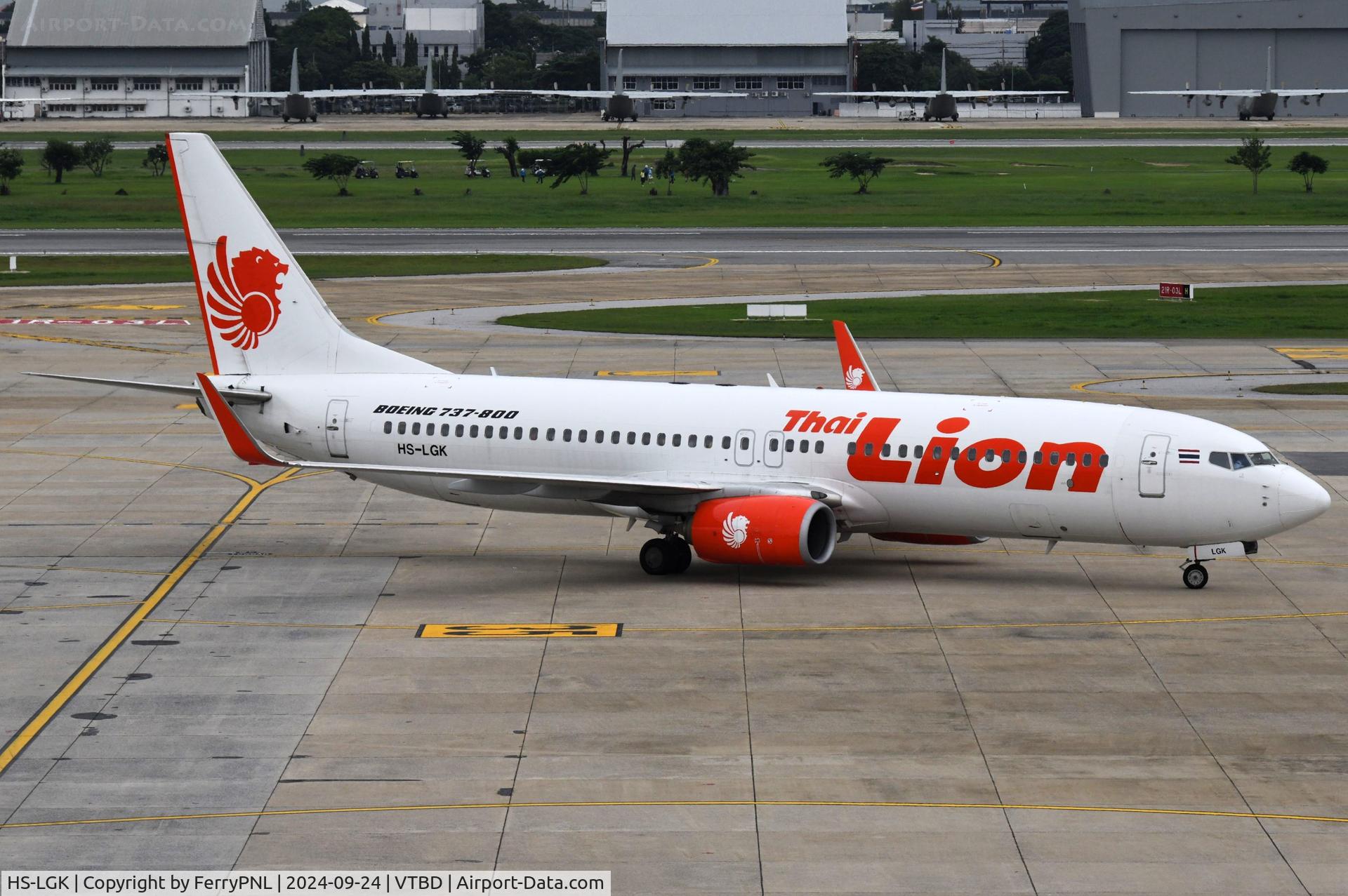 HS-LGK, 2018 Boeing 737-8GP(WL) C/N 43210, Thai Lion B738 back in town
