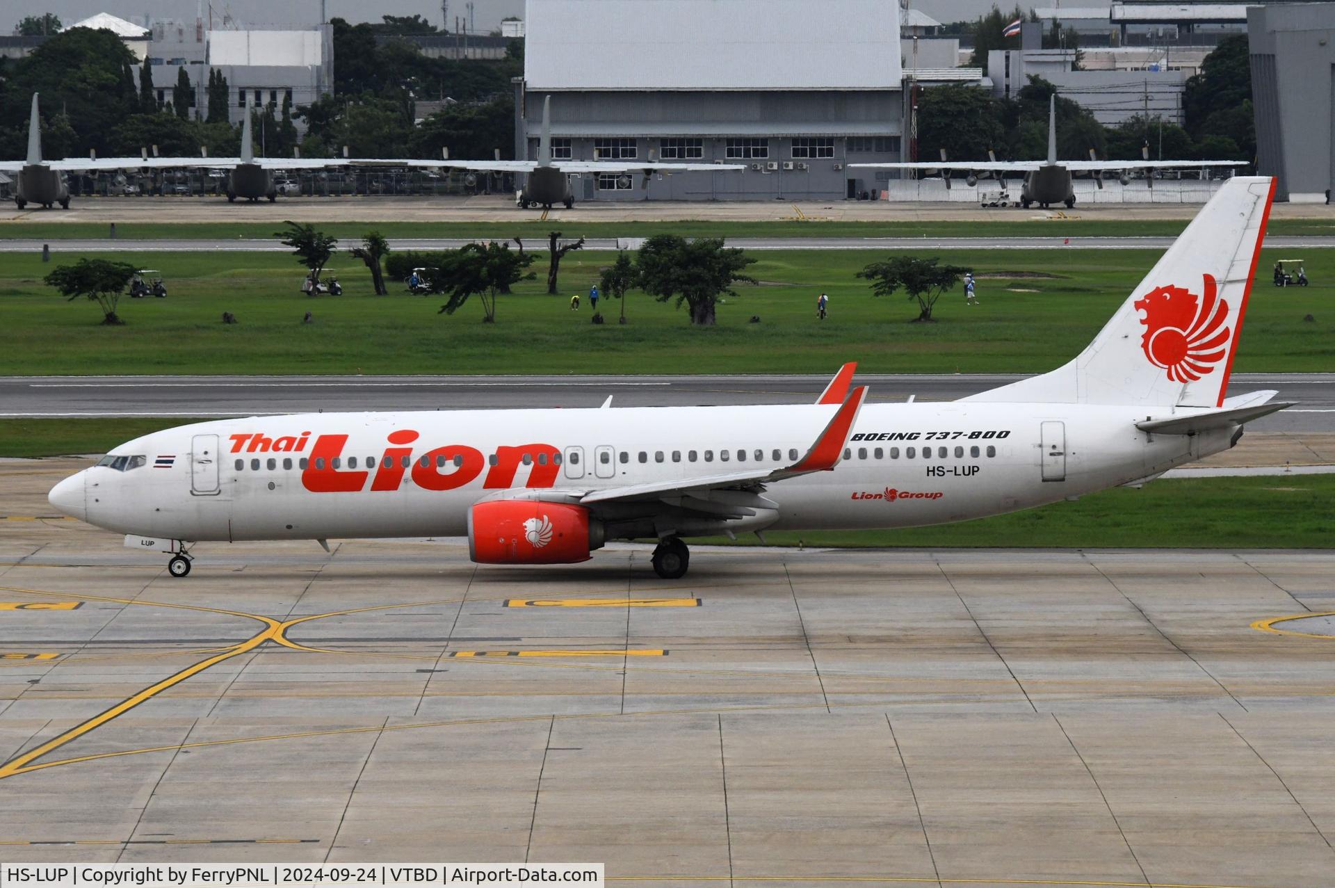 HS-LUP, 2016 Boeing 737-8GP C/N 40062, Departure of Thai Lion B738