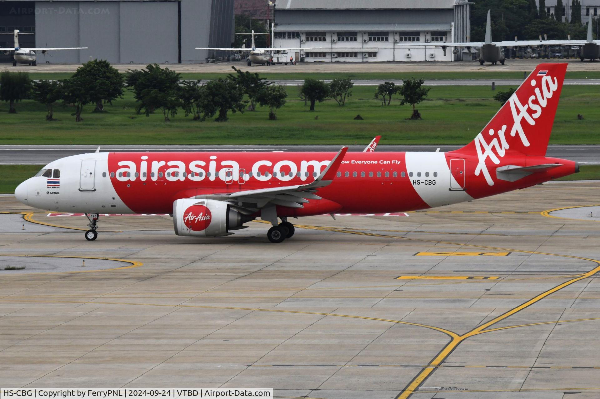 HS-CBG, 2018 Airbus A320-251N C/N 8016, AisAsia A320 taxying past