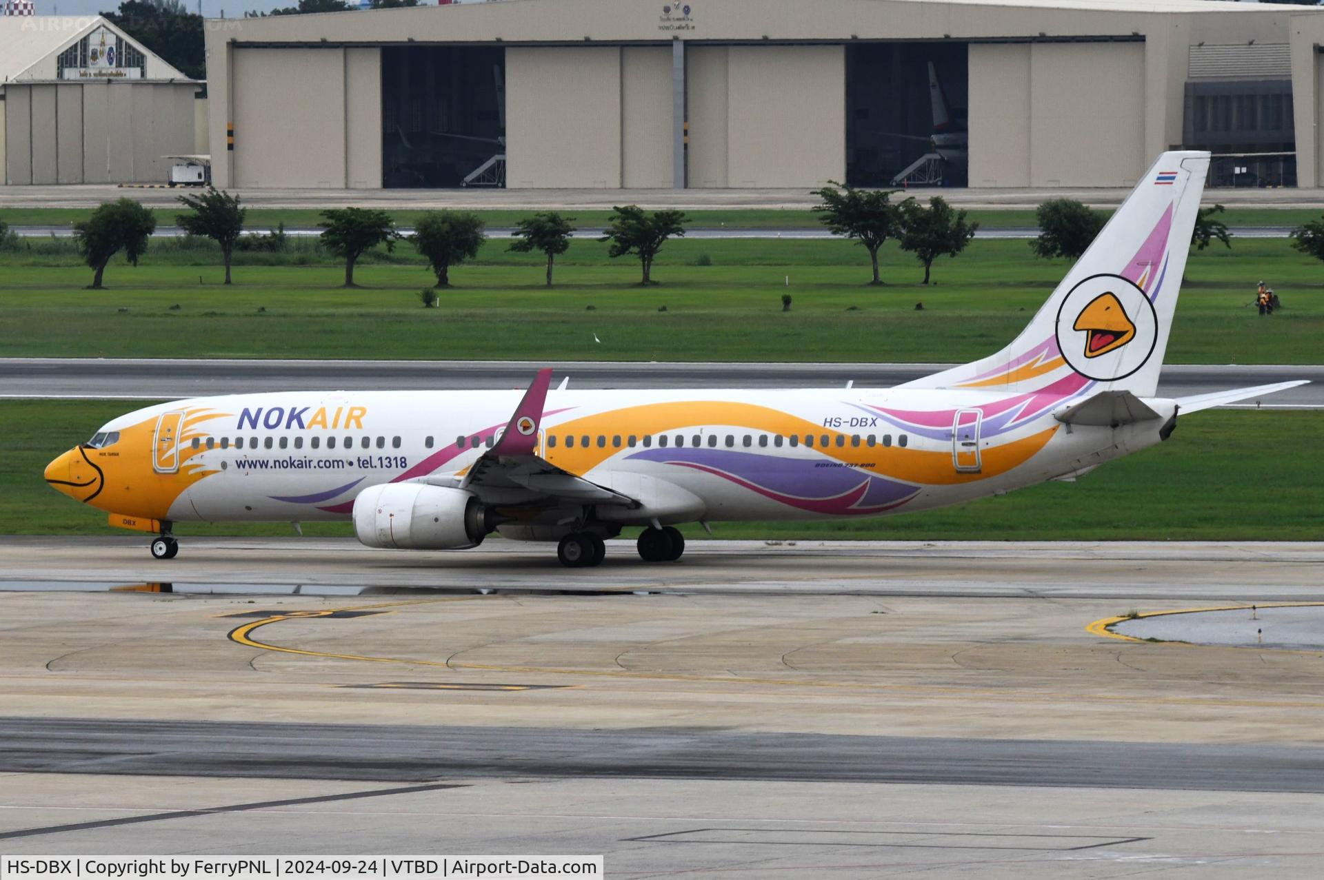 HS-DBX, 2016 Boeing 737-800 C/N 61297, Nok Air B738