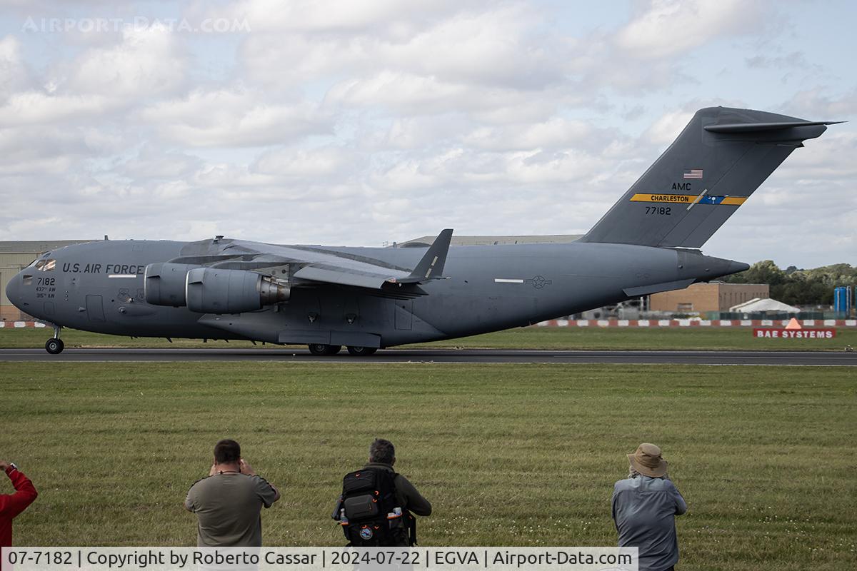 07-7182, 2007 Boeing C-17A Globemaster III C/N P-182, RIAT 24