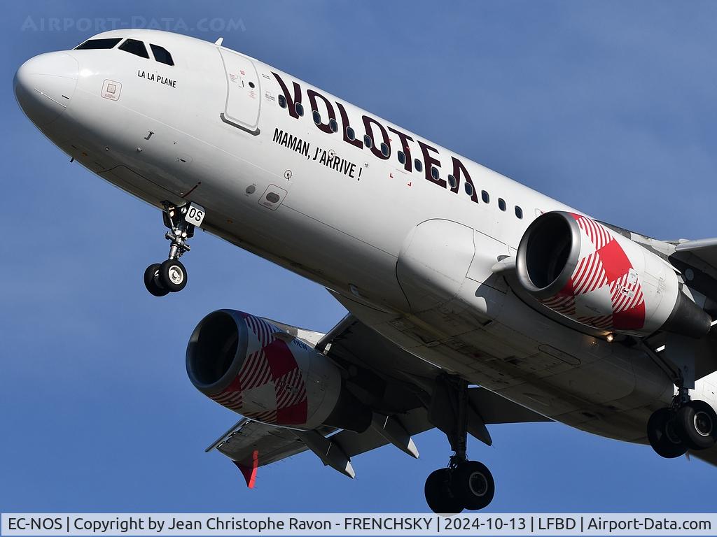 EC-NOS, 2009 Airbus A320-216 C/N 4035, Strasbourg (SXB)	Bordeaux (BOD)	V72611
