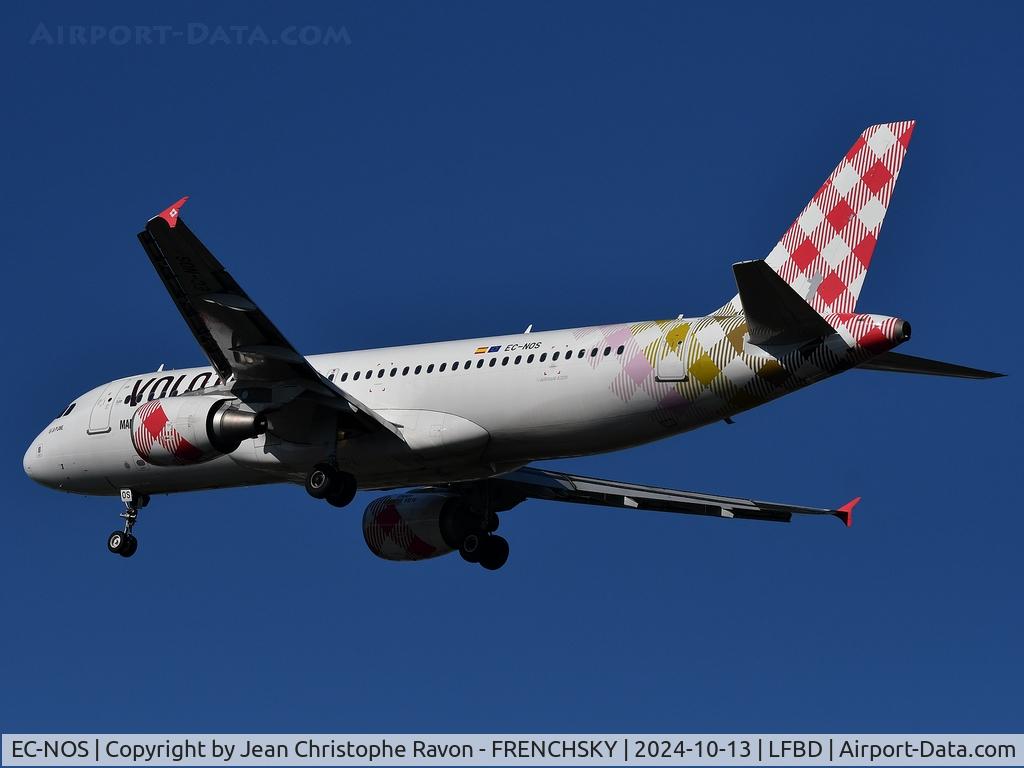 EC-NOS, 2009 Airbus A320-216 C/N 4035, Strasbourg (SXB)	Bordeaux (BOD)	V72611