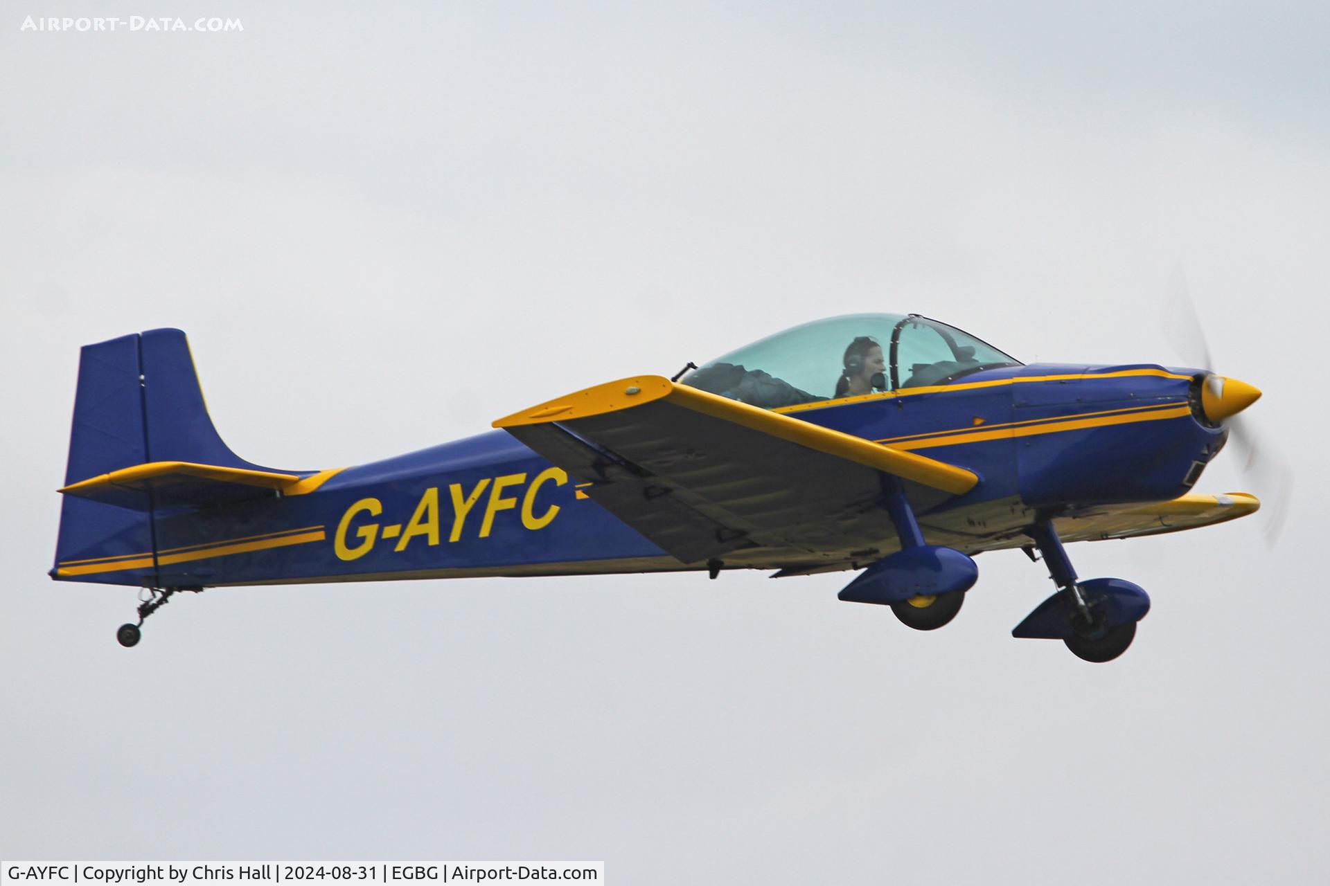 G-AYFC, 1970 Rollason Druine D-62B Condor C/N RAE/644, LAA Rally 2024, Leicester