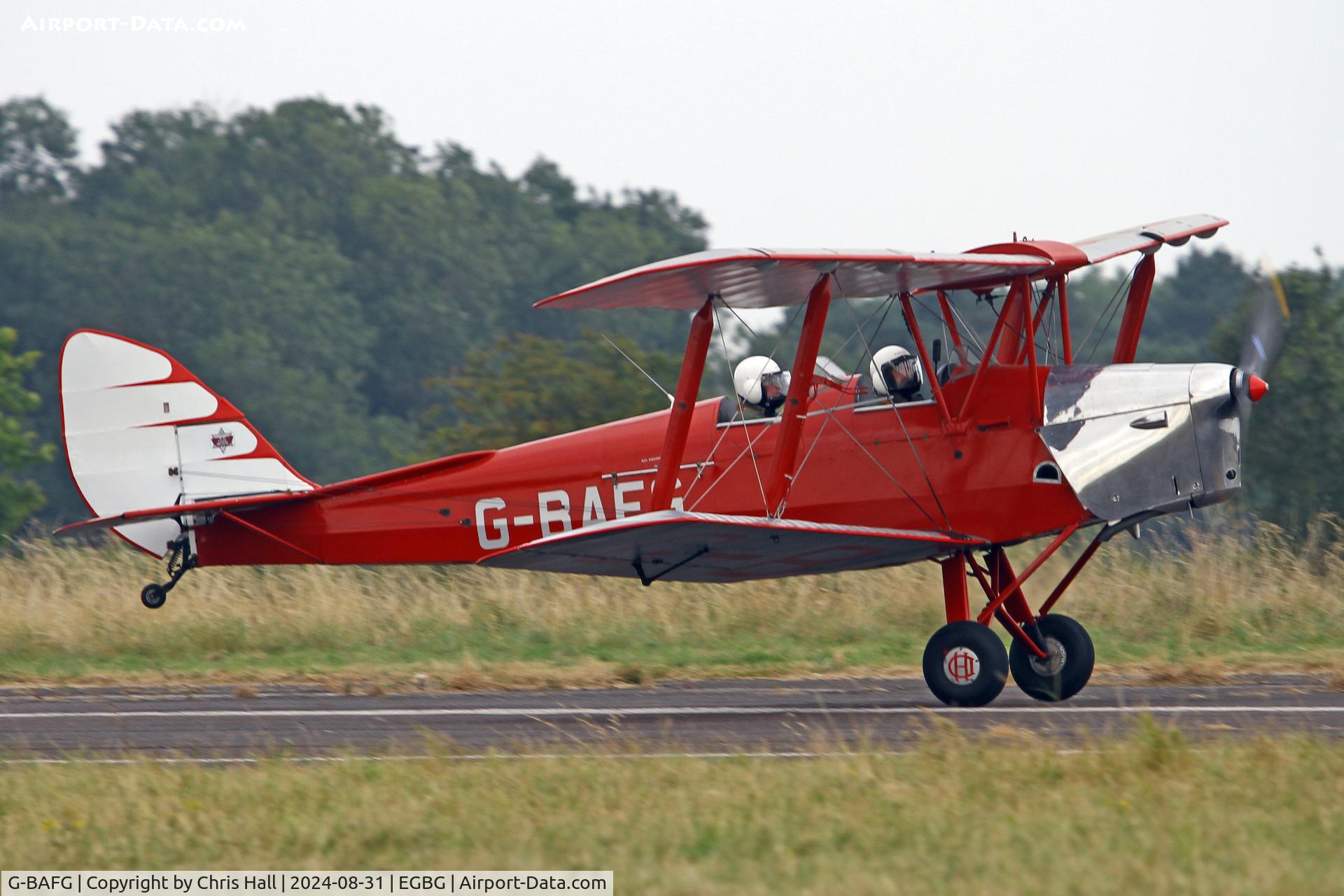 G-BAFG, 1943 De Havilland DH-82A Tiger Moth II C/N 85995, LAA Rally 2024, Leicester