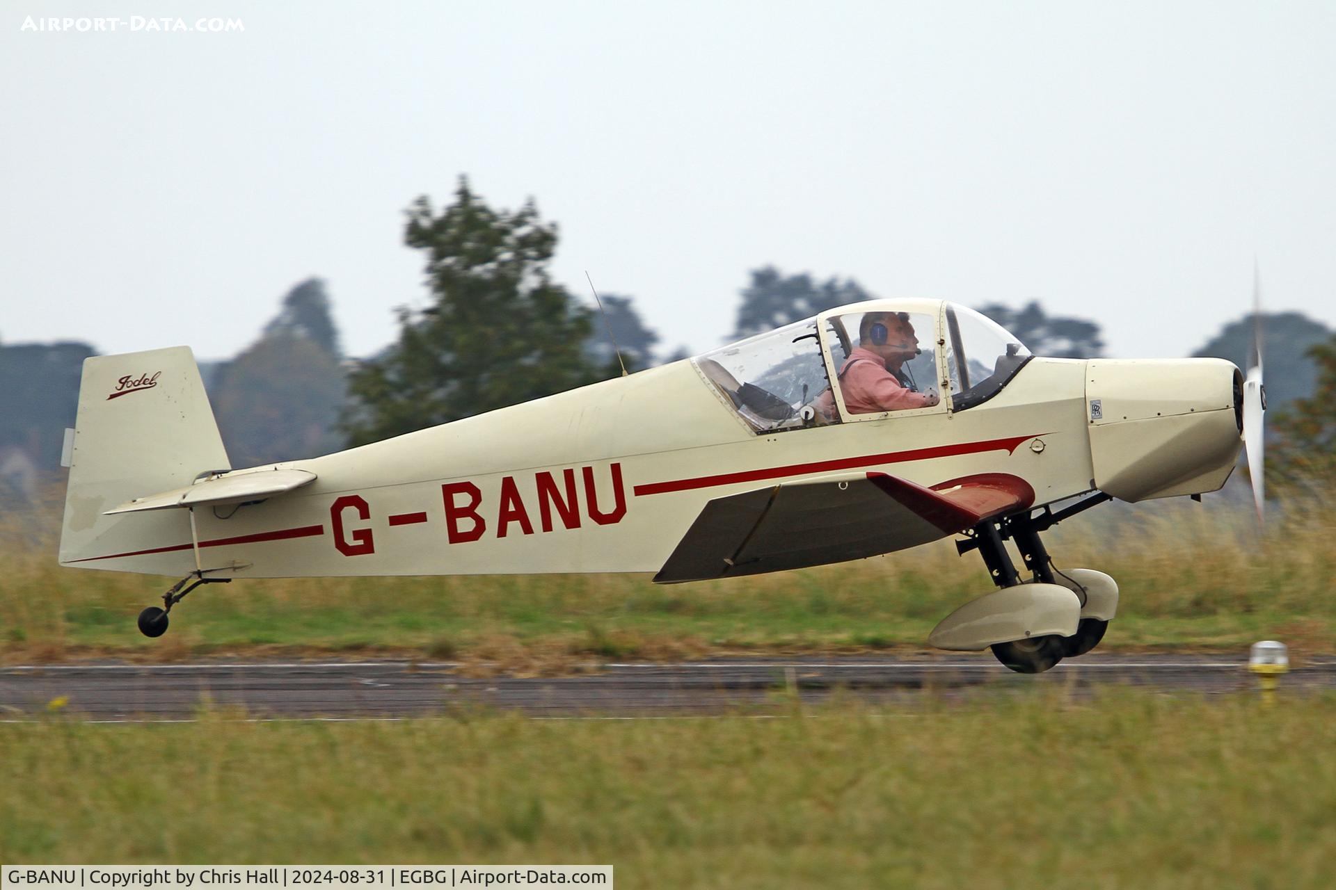 G-BANU, 1963 Wassmer (Jodel) D-120 Paris-Nice C/N 247, LAA Rally 2024, Leicester