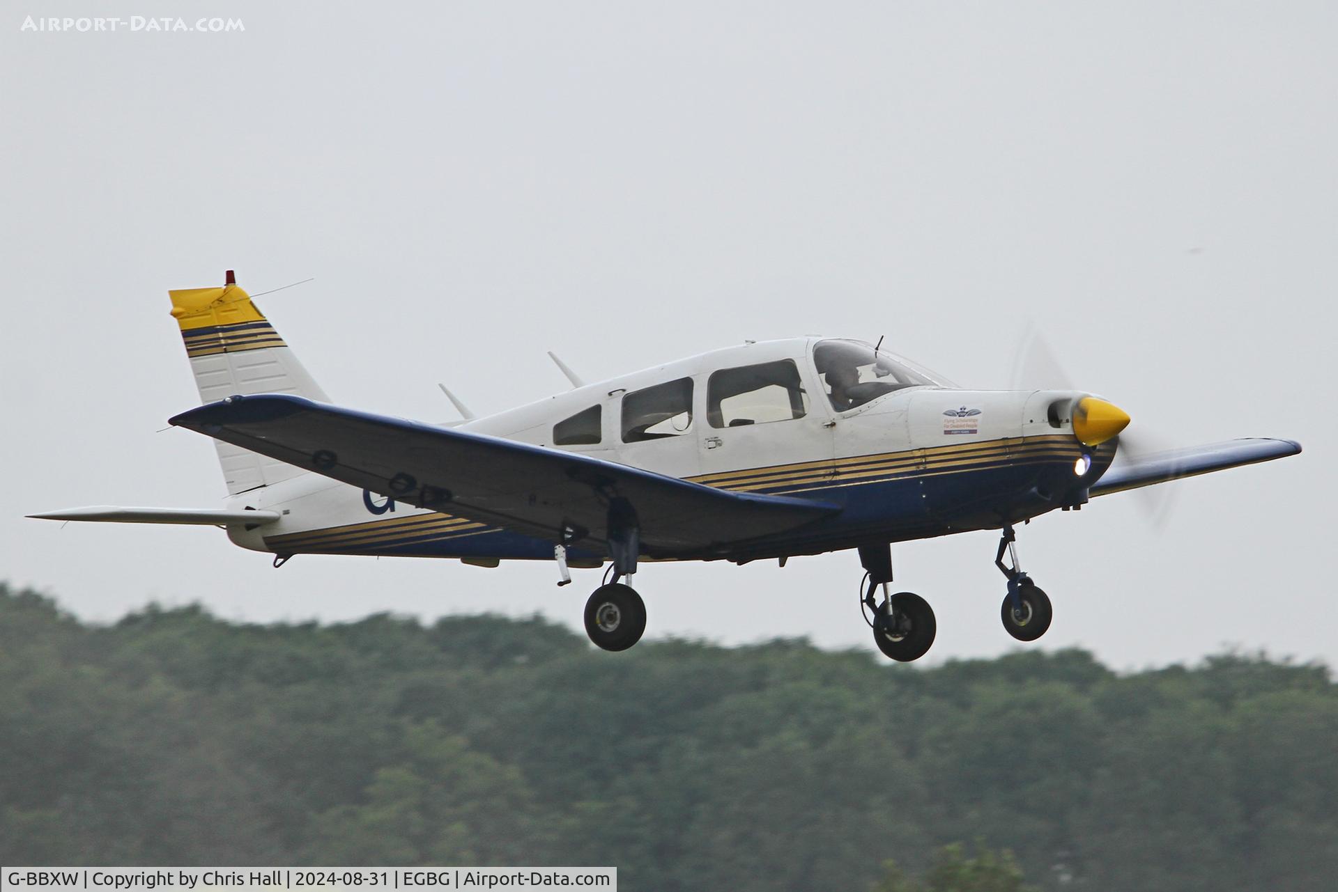 G-BBXW, 1973 Piper PA-28-151 Cherokee Warrior C/N 28-7415050, LAA Rally 2024, Leicester