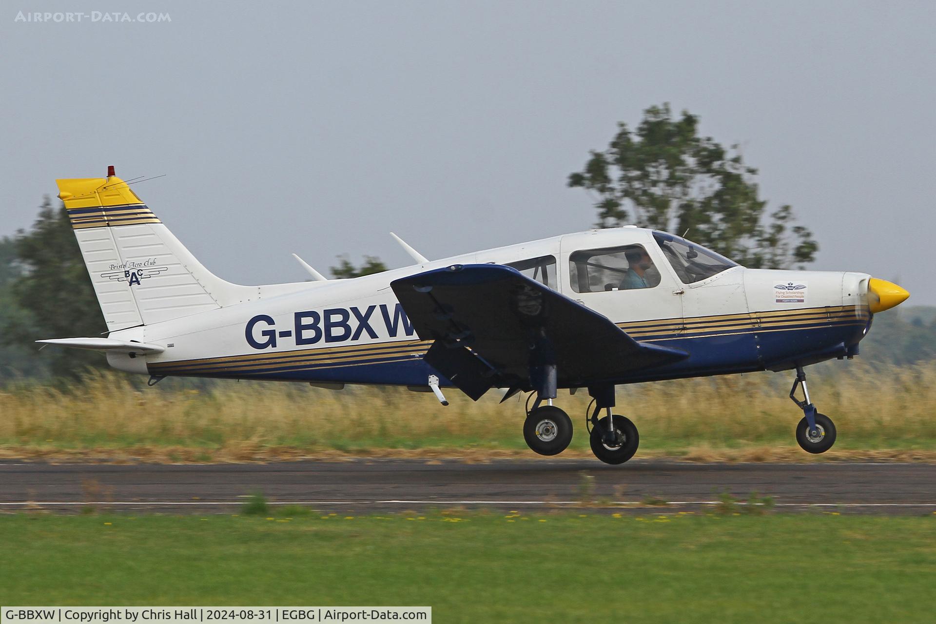 G-BBXW, 1973 Piper PA-28-151 Cherokee Warrior C/N 28-7415050, LAA Rally 2024, Leicester