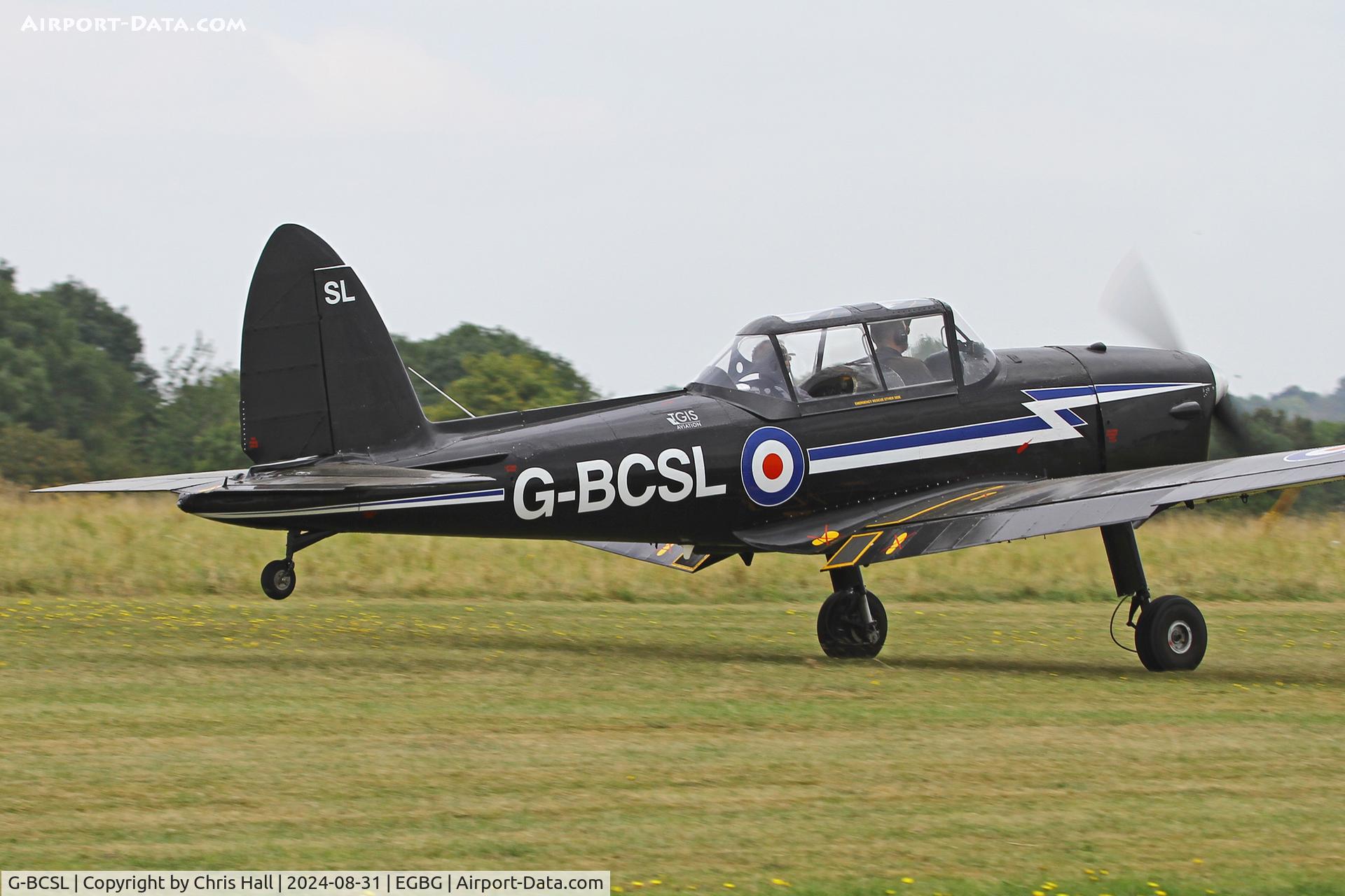 G-BCSL, 1951 De Havilland DHC-1 Chipmunk 22 C/N C1/0524, LAA Rally 2024, Leicester