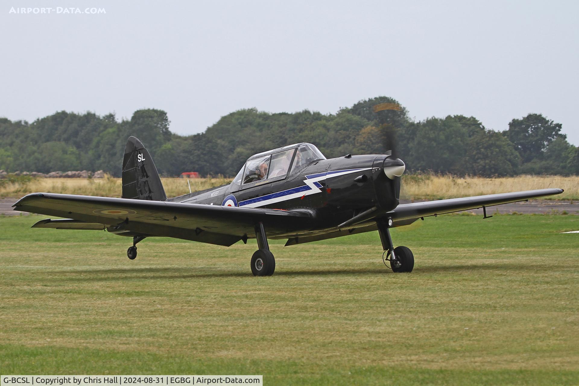 G-BCSL, 1951 De Havilland DHC-1 Chipmunk 22 C/N C1/0524, LAA Rally 2024, Leicester