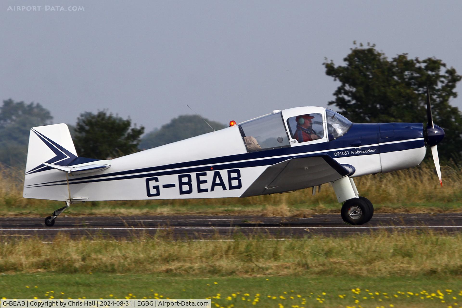 G-BEAB, 1961 CEA Jodel DR-1051 C/N 228, LAA Rally 2024, Leicester