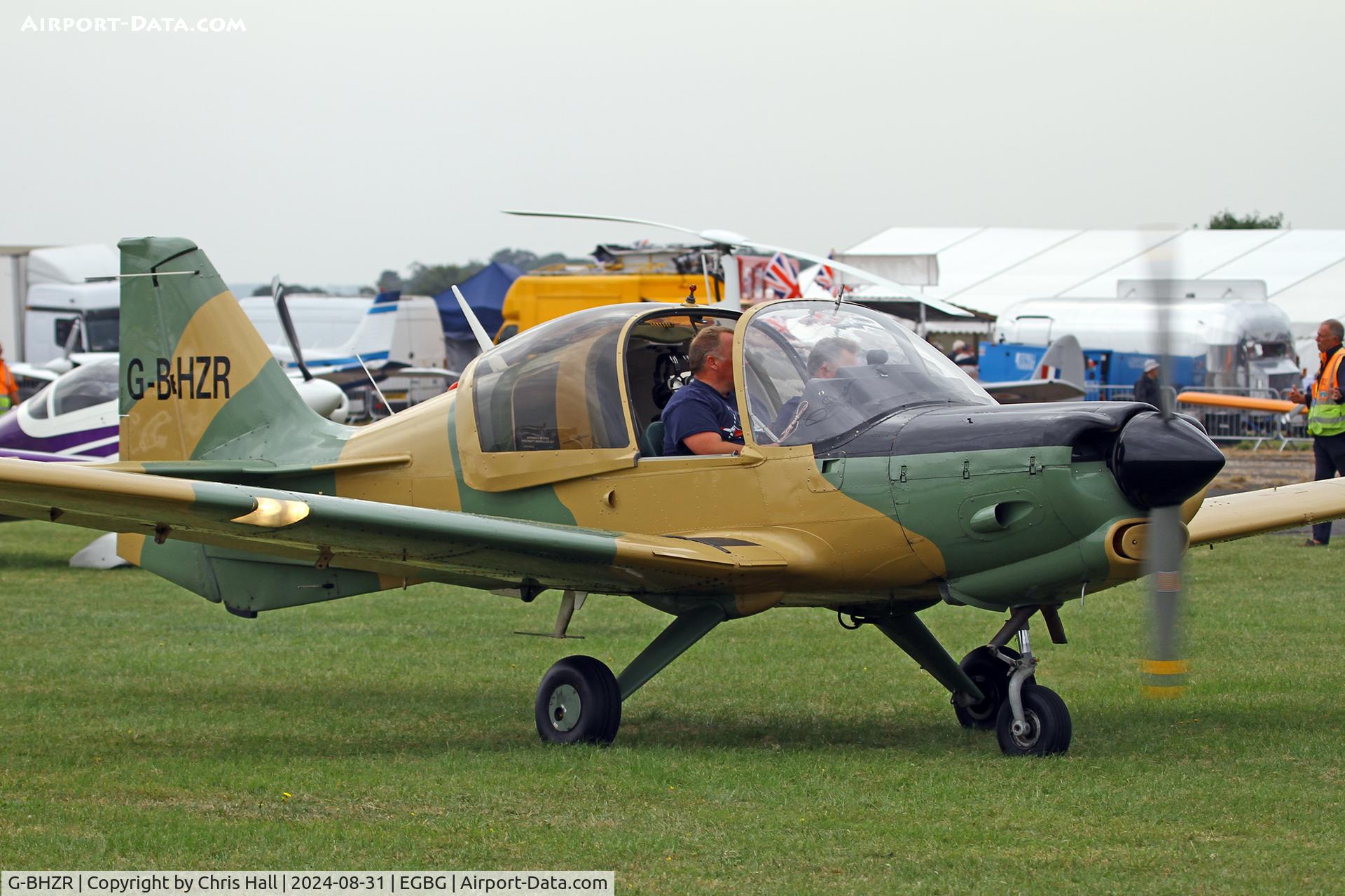 G-BHZR, 1980 Scottish Aviation Bulldog Series 120 Model 1210 C/N BH120/410, LAA Rally 2024, Leicester
