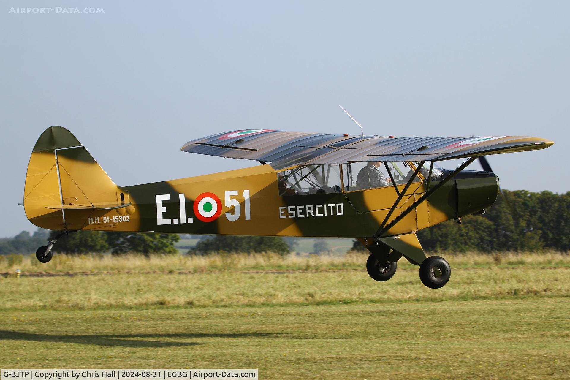 G-BJTP, 1951 Piper L-18C Super Cub (PA-18-95) C/N 18-999, LAA Rally 2024, Leicester