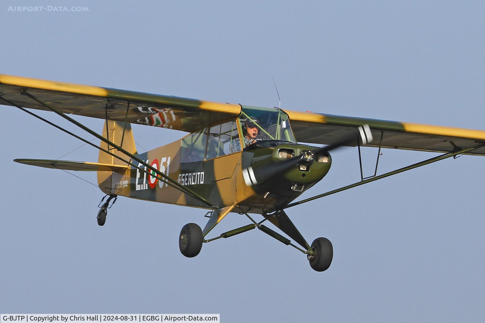 G-BJTP, 1951 Piper L-18C Super Cub (PA-18-95) C/N 18-999, LAA Rally 2024, Leicester