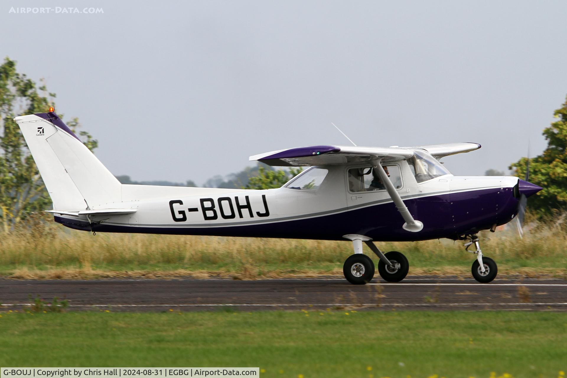 G-BOUJ, 1975 Cessna 150M C/N 150-76373, LAA Rally 2024, Leicester