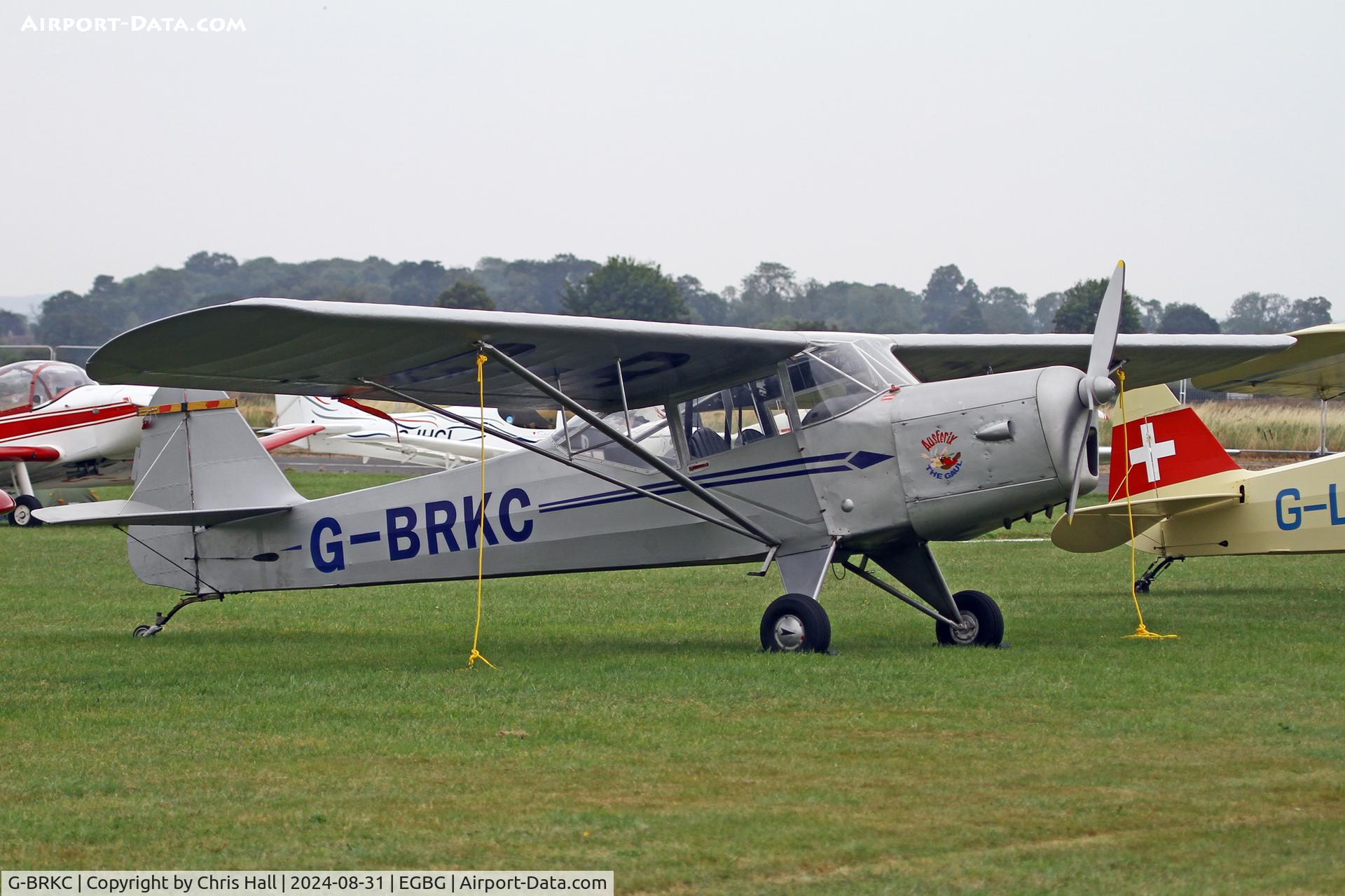 G-BRKC, Auster J-1 Autocrat C/N 2749, LAA Rally 2024, Leicester
