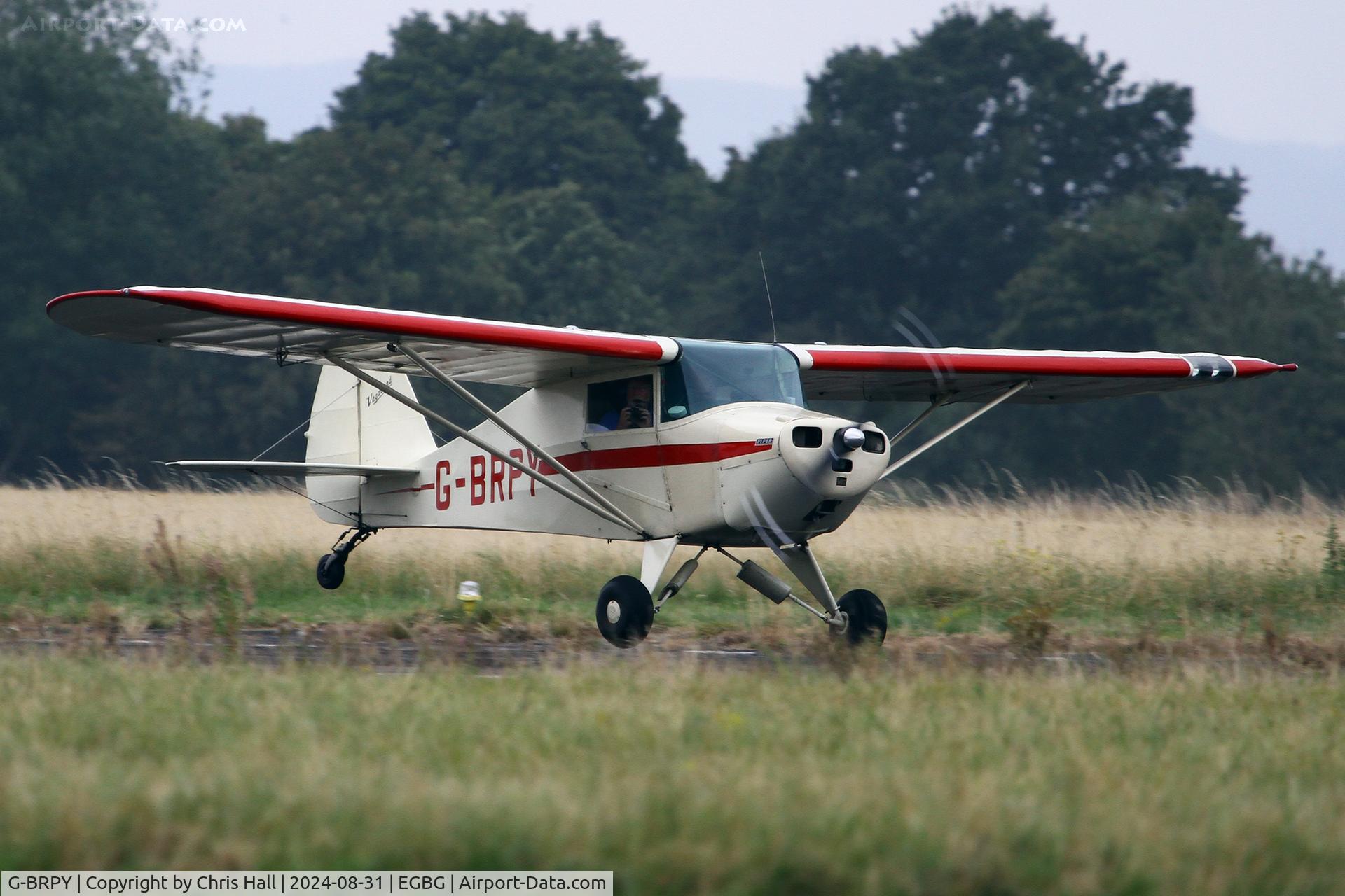 G-BRPY, 1948 Piper PA-15 Vagabond Vagabond C/N 15-141, LAA Rally 2024, Leicester