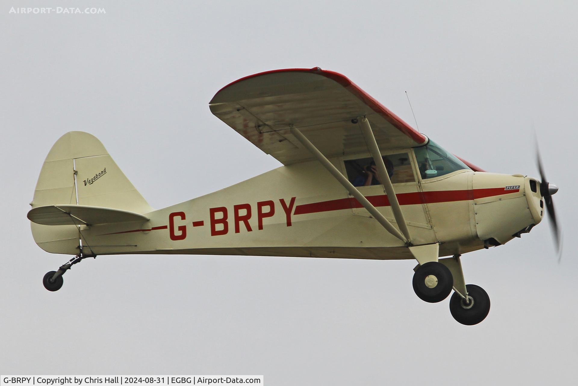 G-BRPY, 1948 Piper PA-15 Vagabond Vagabond C/N 15-141, LAA Rally 2024, Leicester