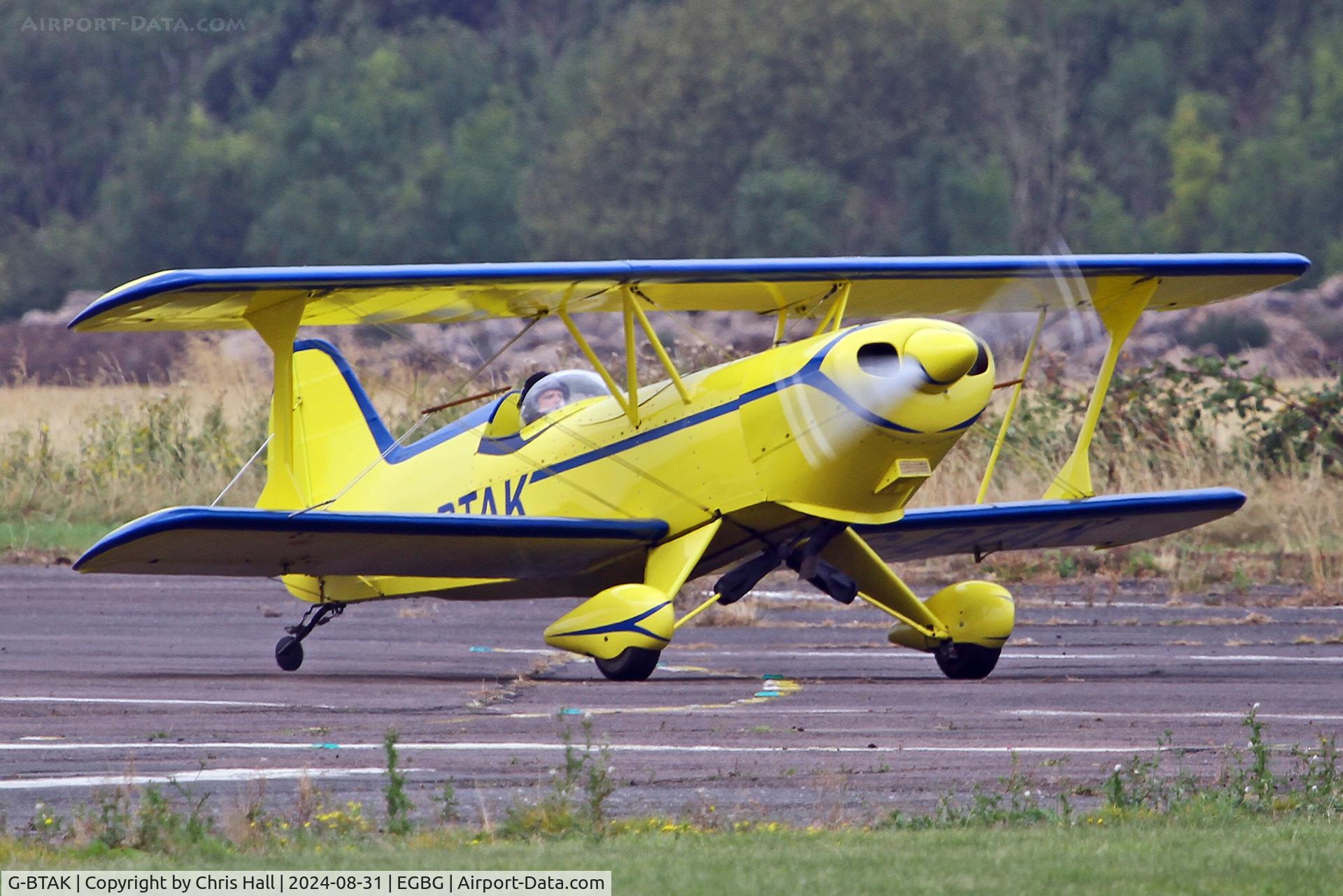 G-BTAK, 1983 EAA Acro Sport II C/N 1468, LAA Rally 2024, Leicester