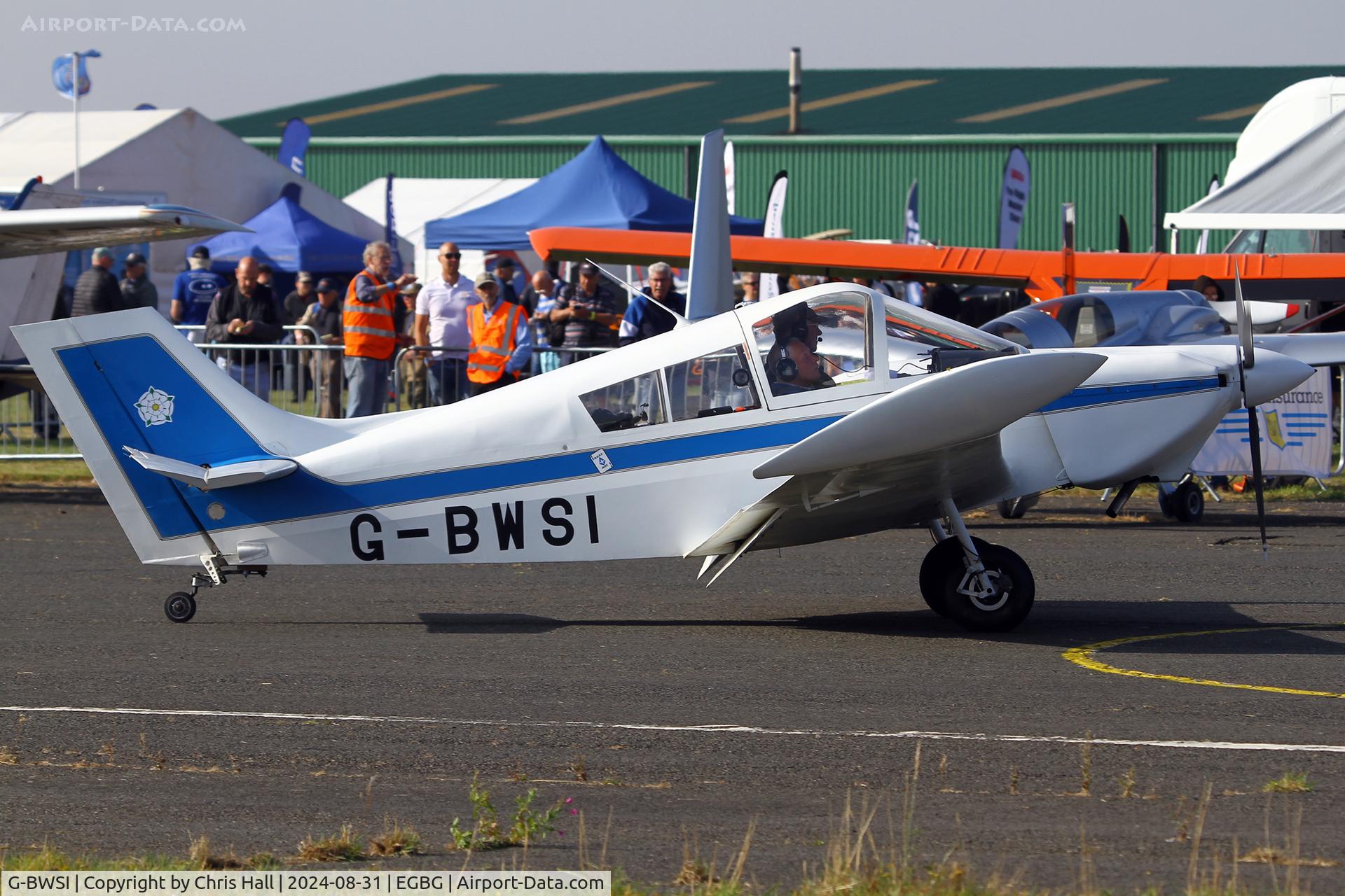 G-BWSI, 1987 Squarecraft SA102-5 Cavalier C/N PFA 001-10624, LAA Rally 2024, Leicester