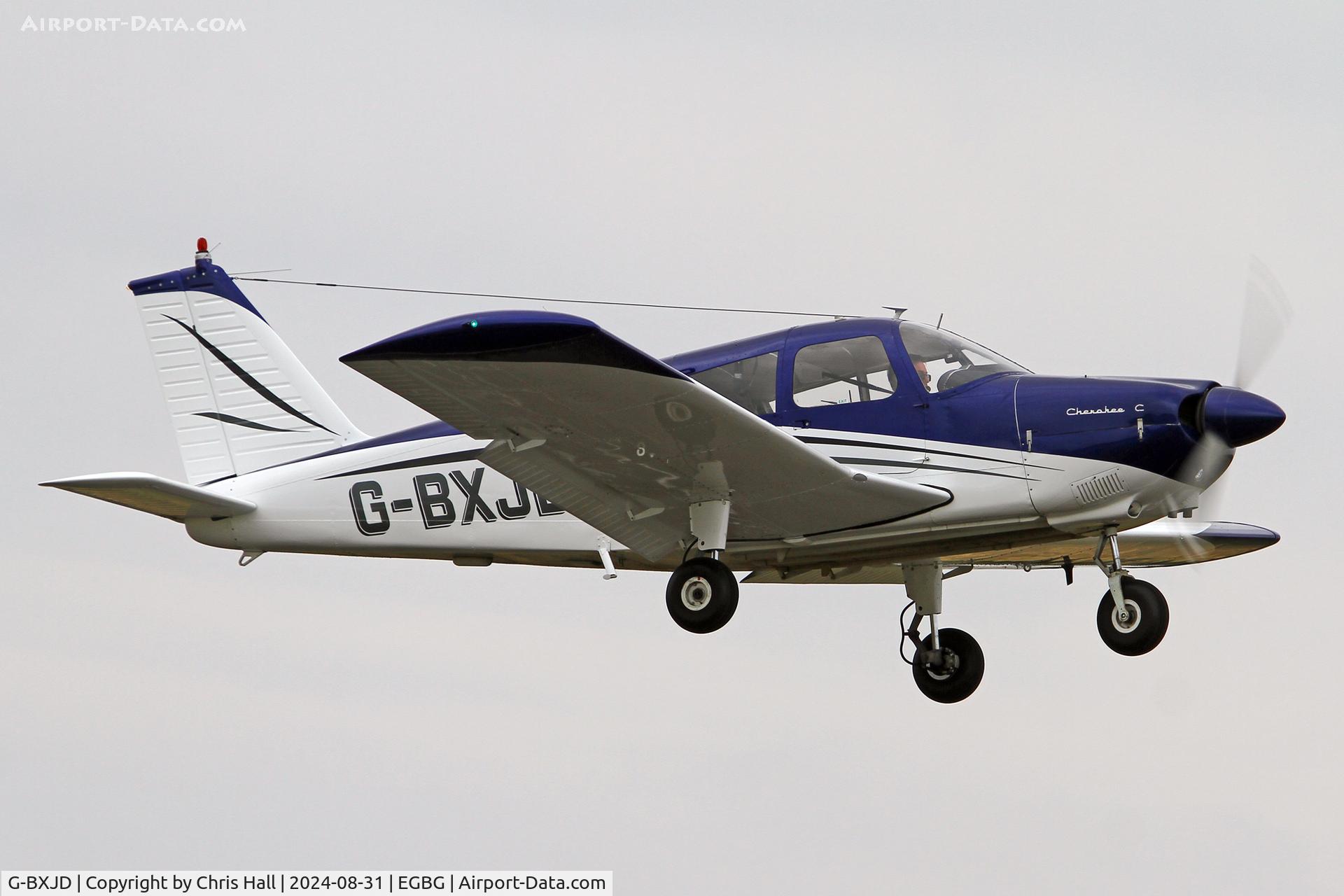 G-BXJD, 1967 Piper PA-28-180 Cherokee C/N 28-4215, LAA Rally 2024, Leicester